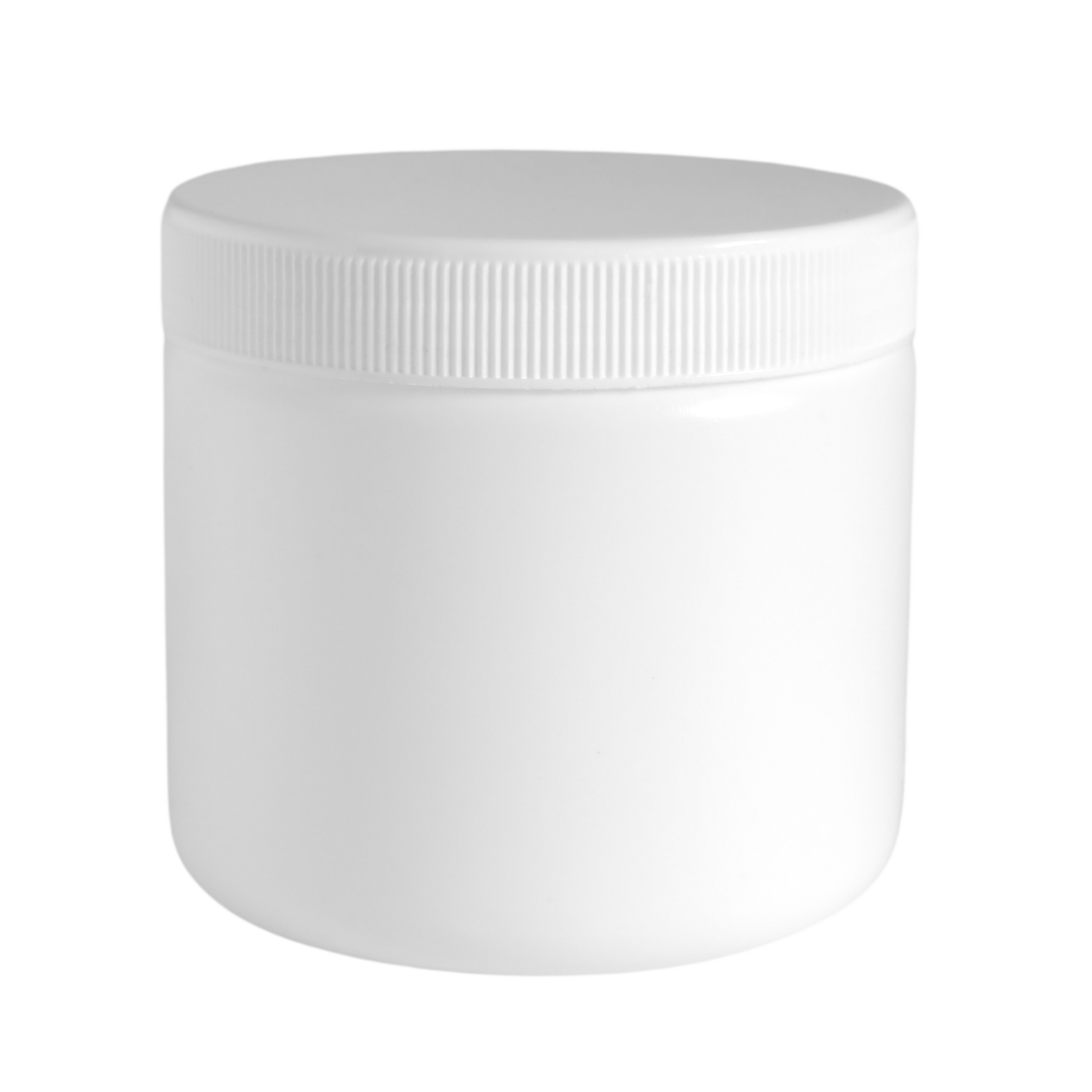 450ml White HDPE Empty Jar