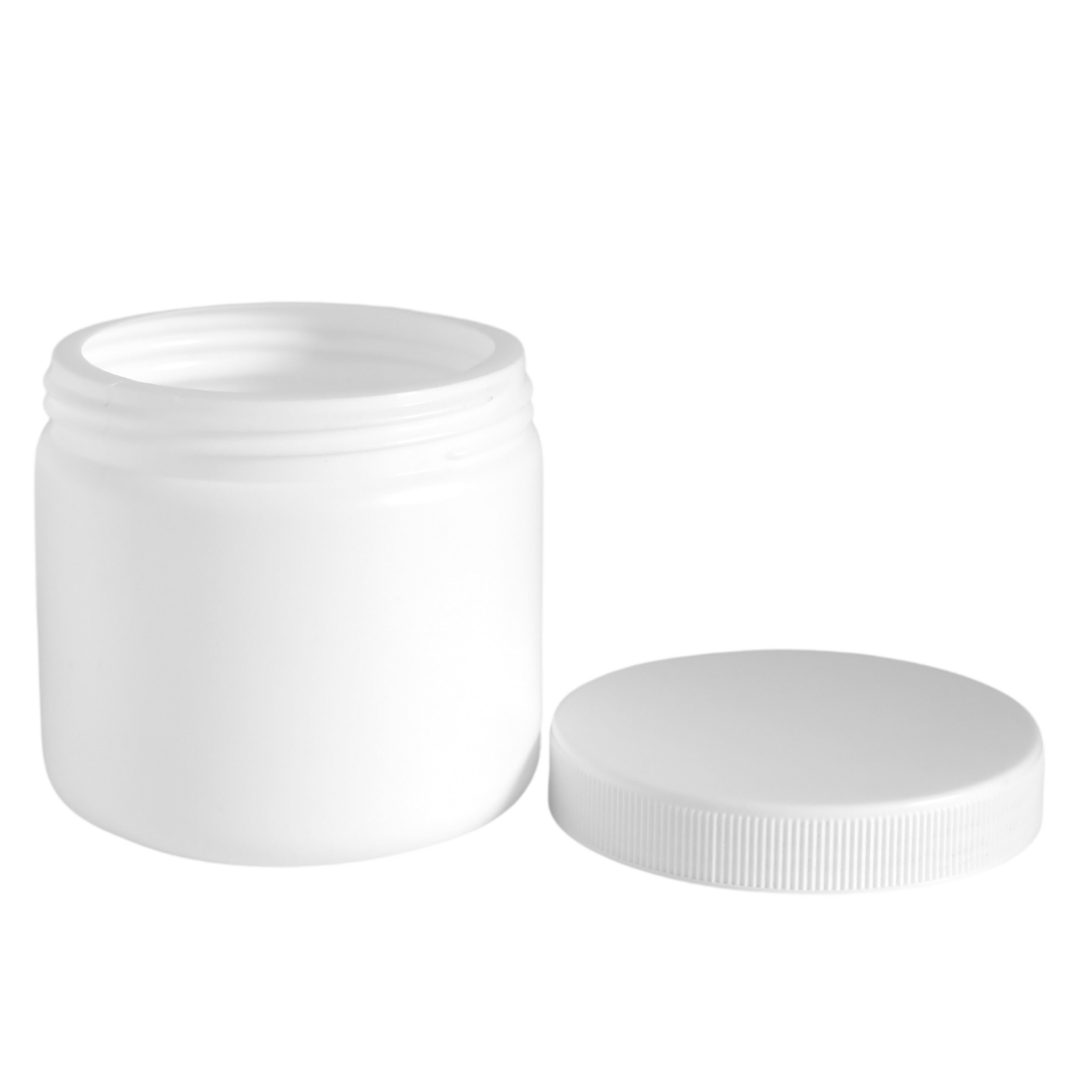 450ml White HDPE Empty Jar