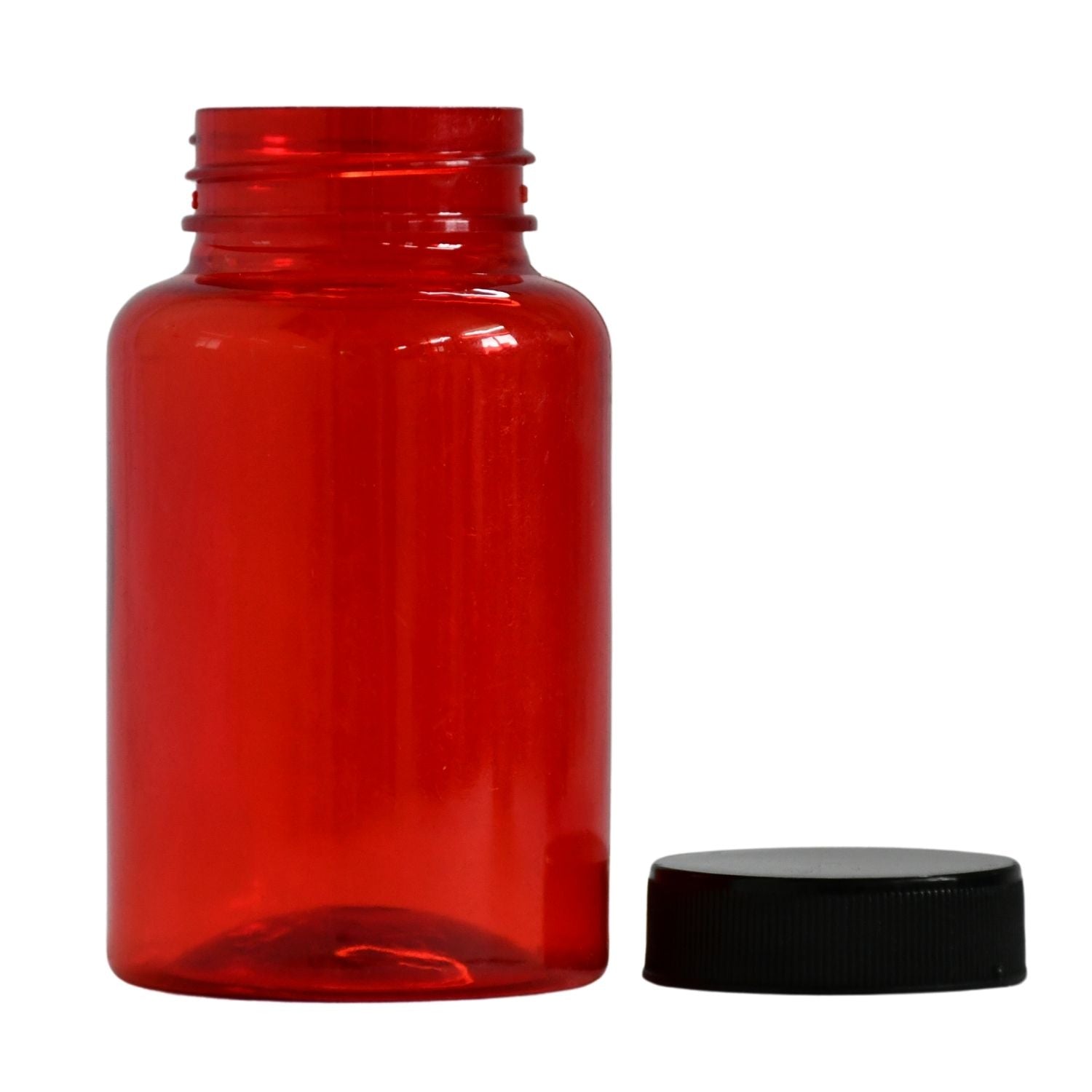PET Empty Bottles for Secure Storage 50pcs