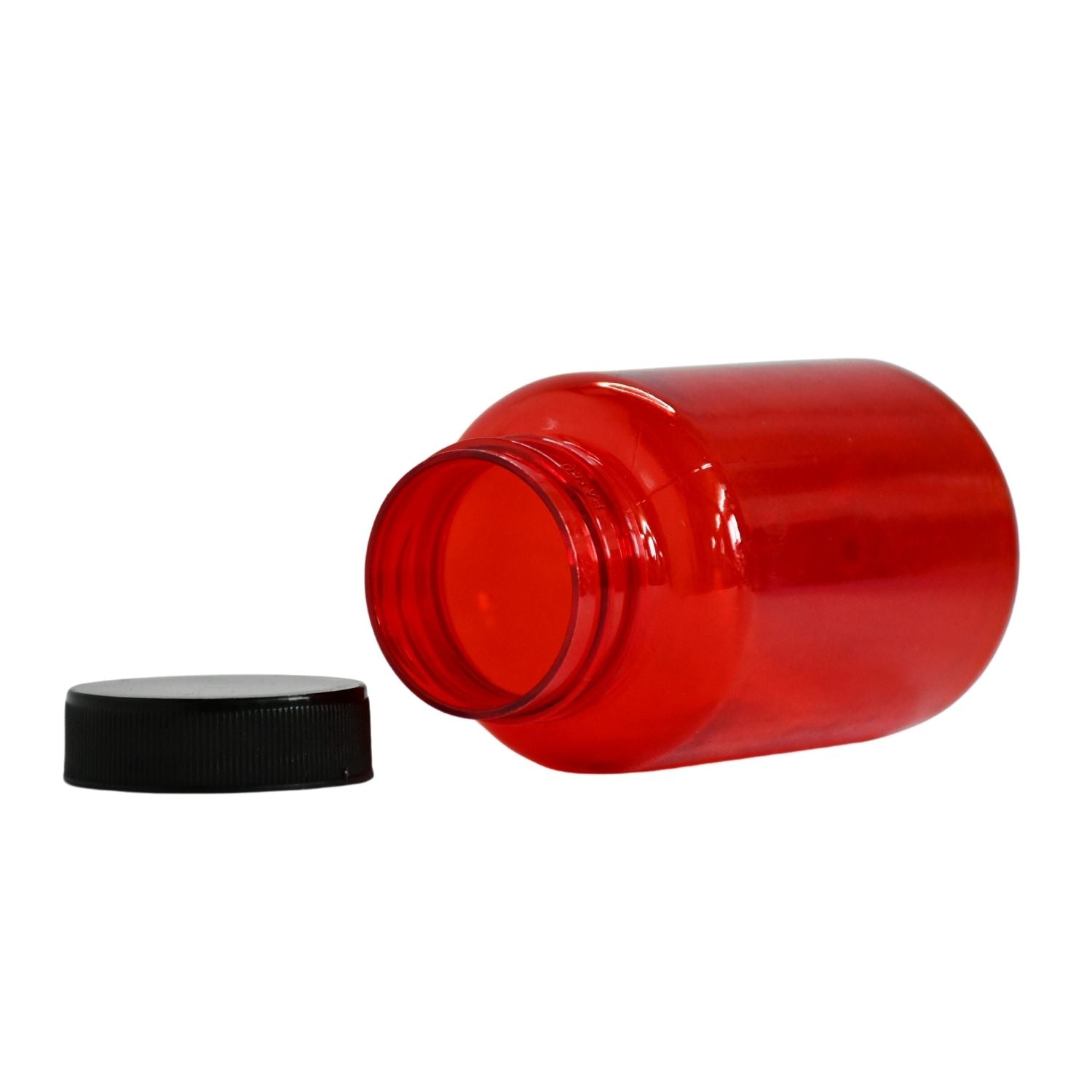 200ml Red PET Empty Bottle