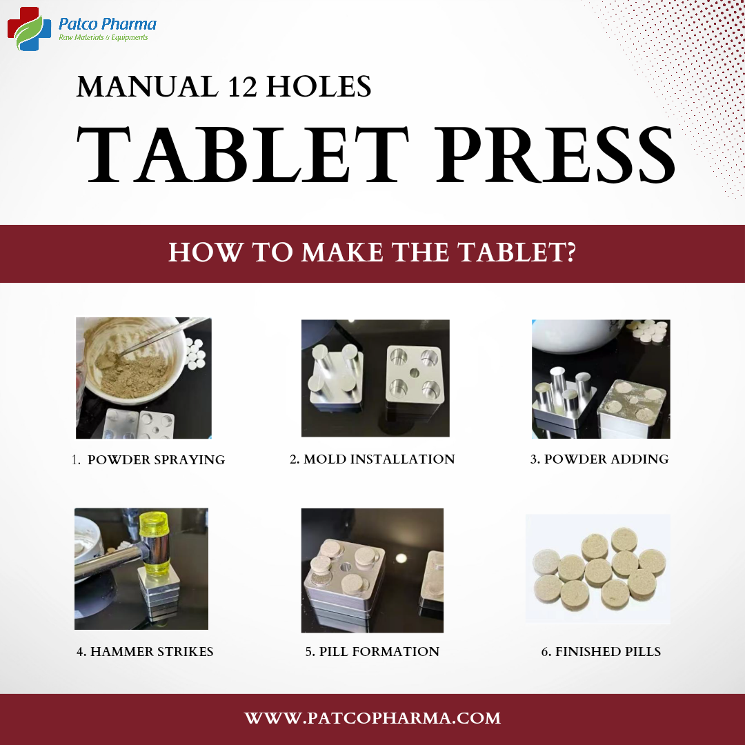 12-Punch Manual Tablet Maker