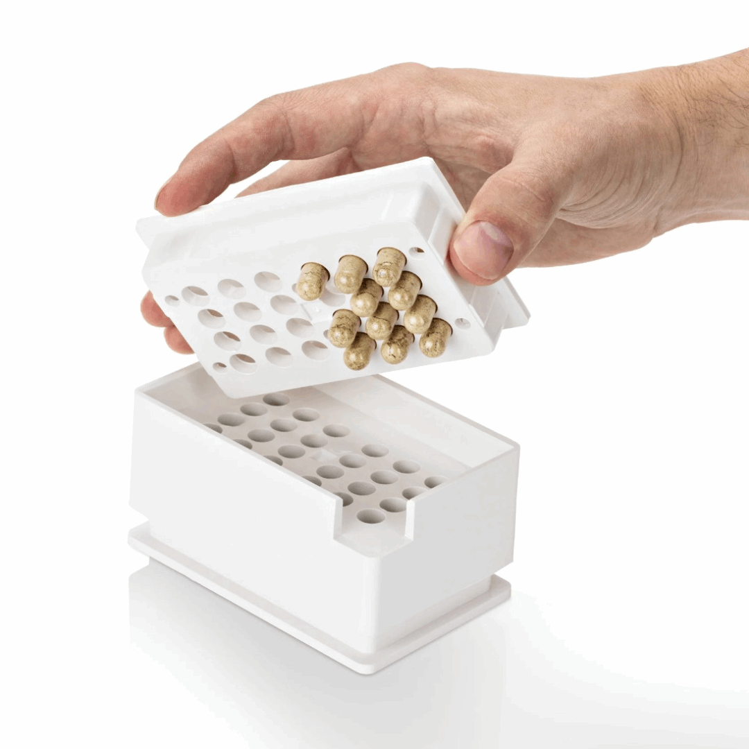 24 Holes Manual Capsule Filling Machine - Size 00 Capsule ( 1000mg Capsule )