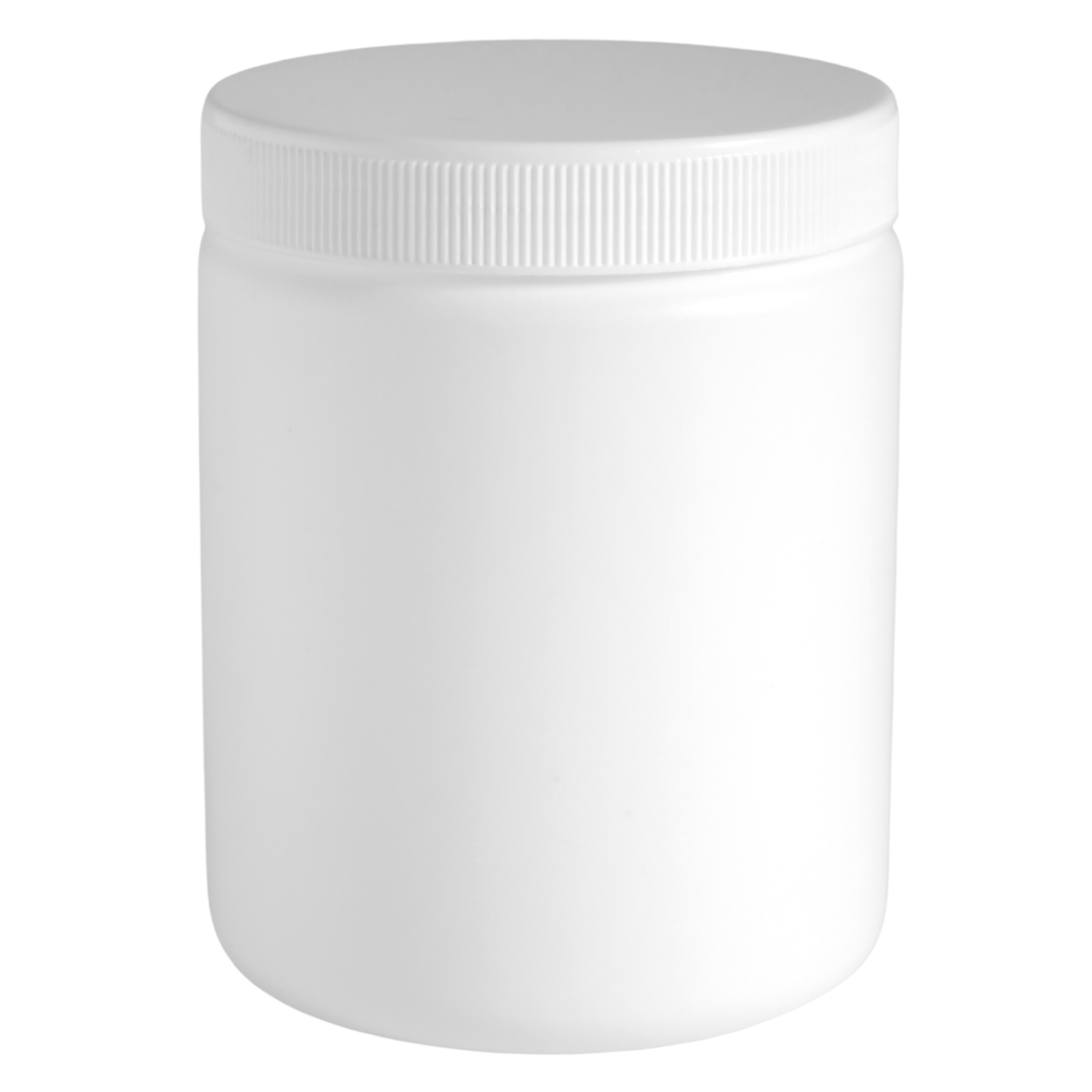 650ml White HDPE Empty Jar