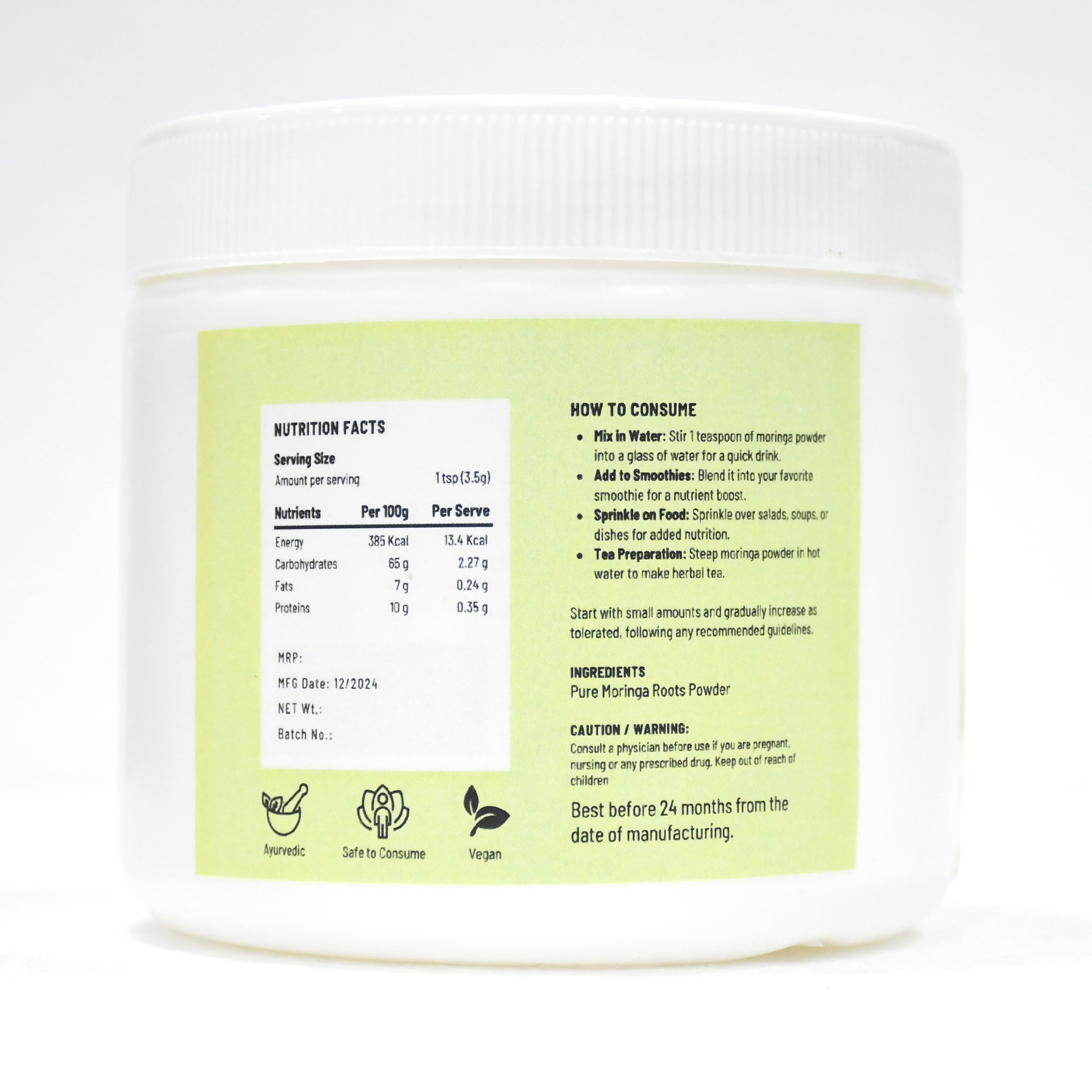 Senna Leaves Powder 100gm – Natural Digestive Aid