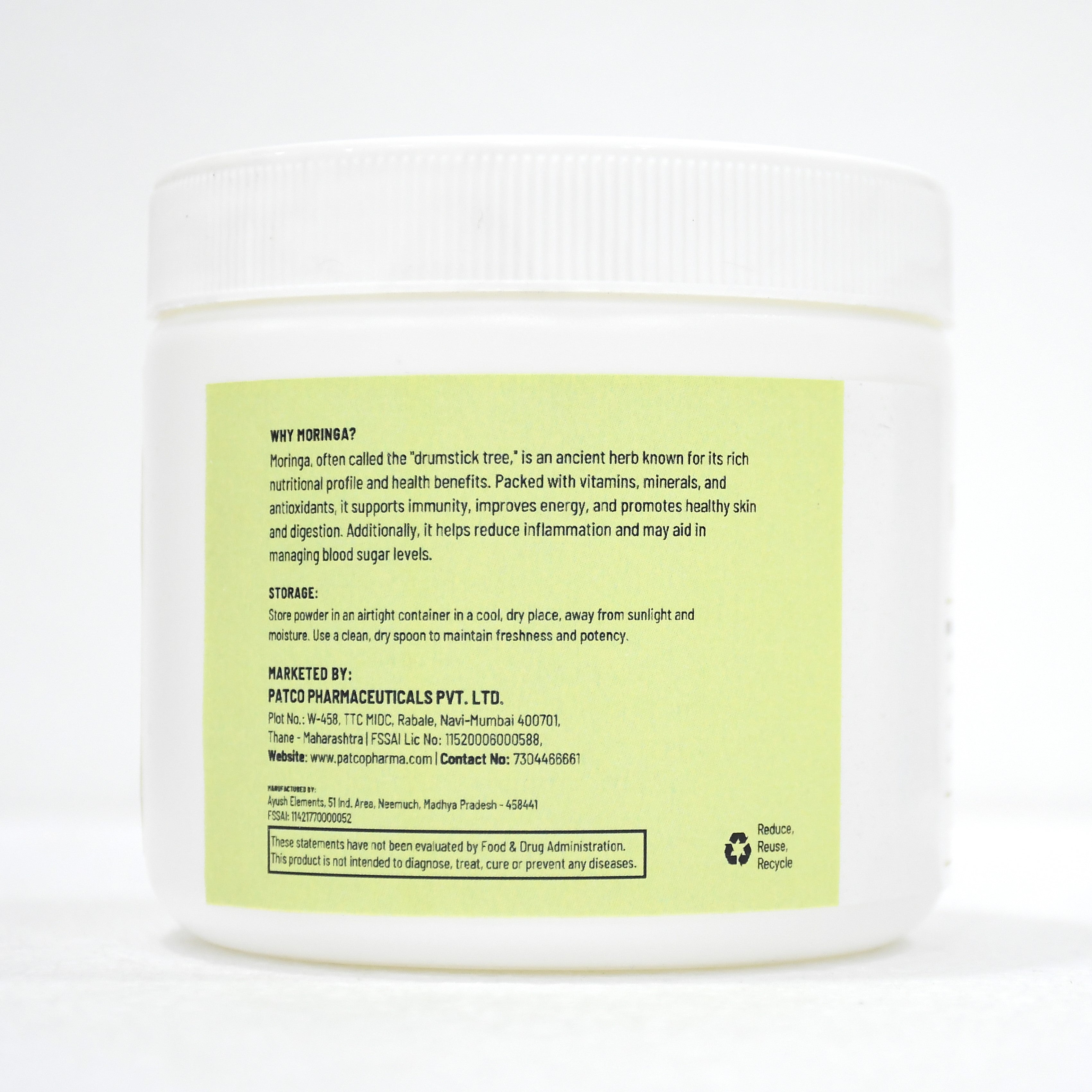 Senna Leaves Powder 100gm – Natural Digestive Aid