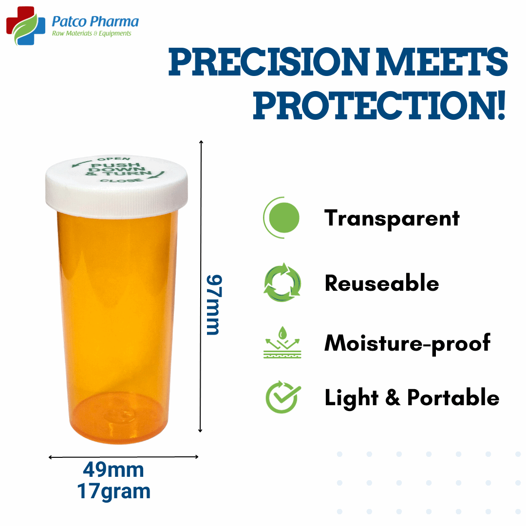 30DR (110ml) Vials: Secure Medication Storage Containers, Patco Pharma, Plastic Containers, vials-containers-for-medication-30-dram, 110ml, 30dr, 30dr vial, amber vials, conical vial, crc, dram vials, laboratory vials, plain vial, plastic vials, plastic vials with caps, plastic vials with screw caps, prp vial, sample collection vials, sample vials, small vials, sterile empty vials, type of vial, vial, vial amber, vials, Vitamin Dosage Capsules, Patco Pharma