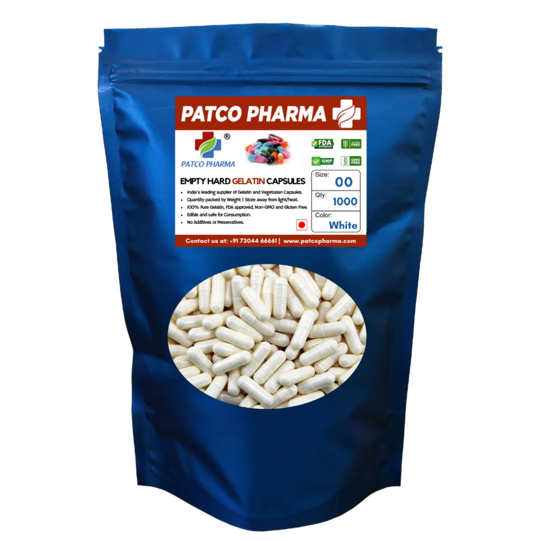 Size 00 Empty Gelatin Capsule(950mg powder)