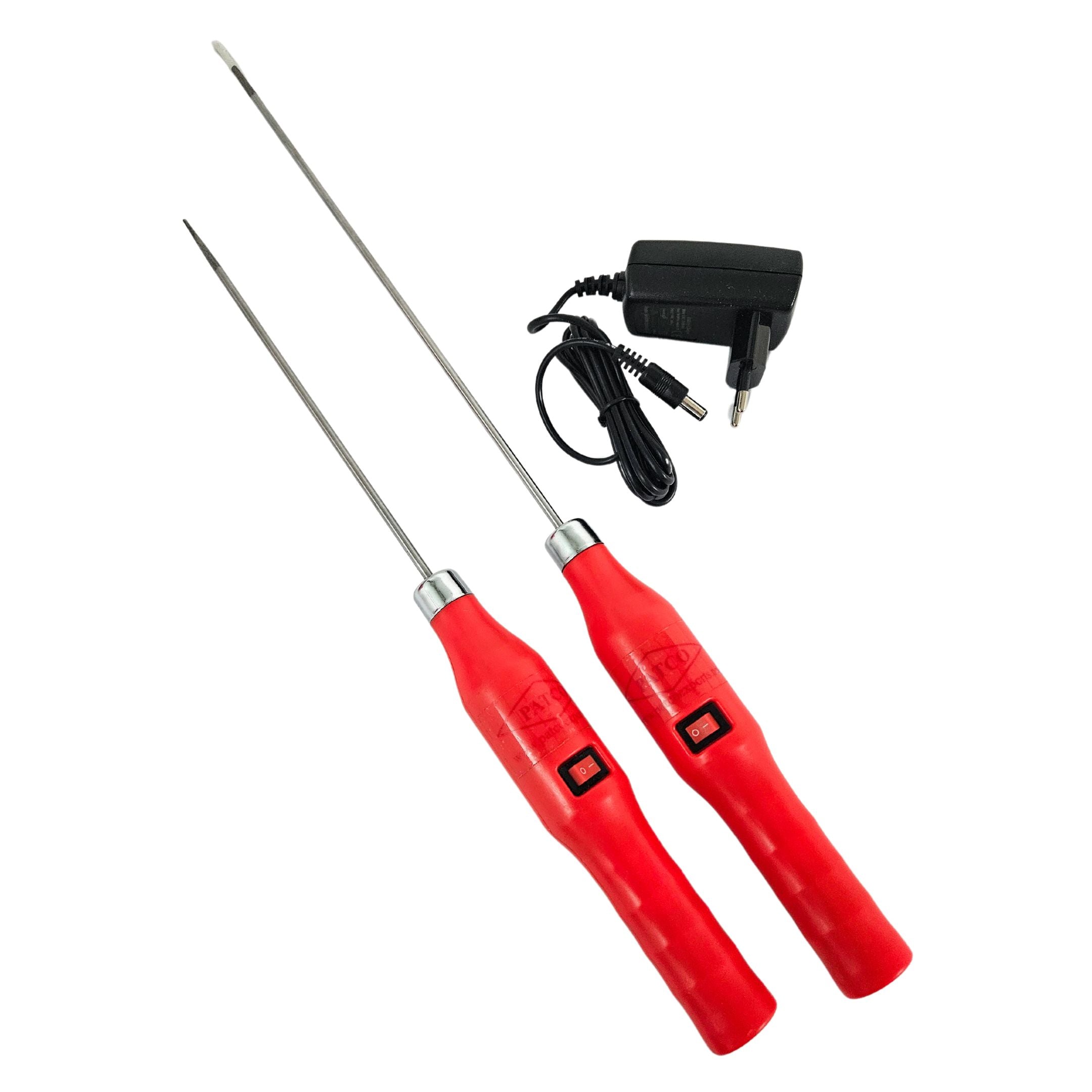 Patco Battery Operated Textile Fluff Collector - 200mm| Rechargeable, Fast Operation, Includes Adapter and Batteries