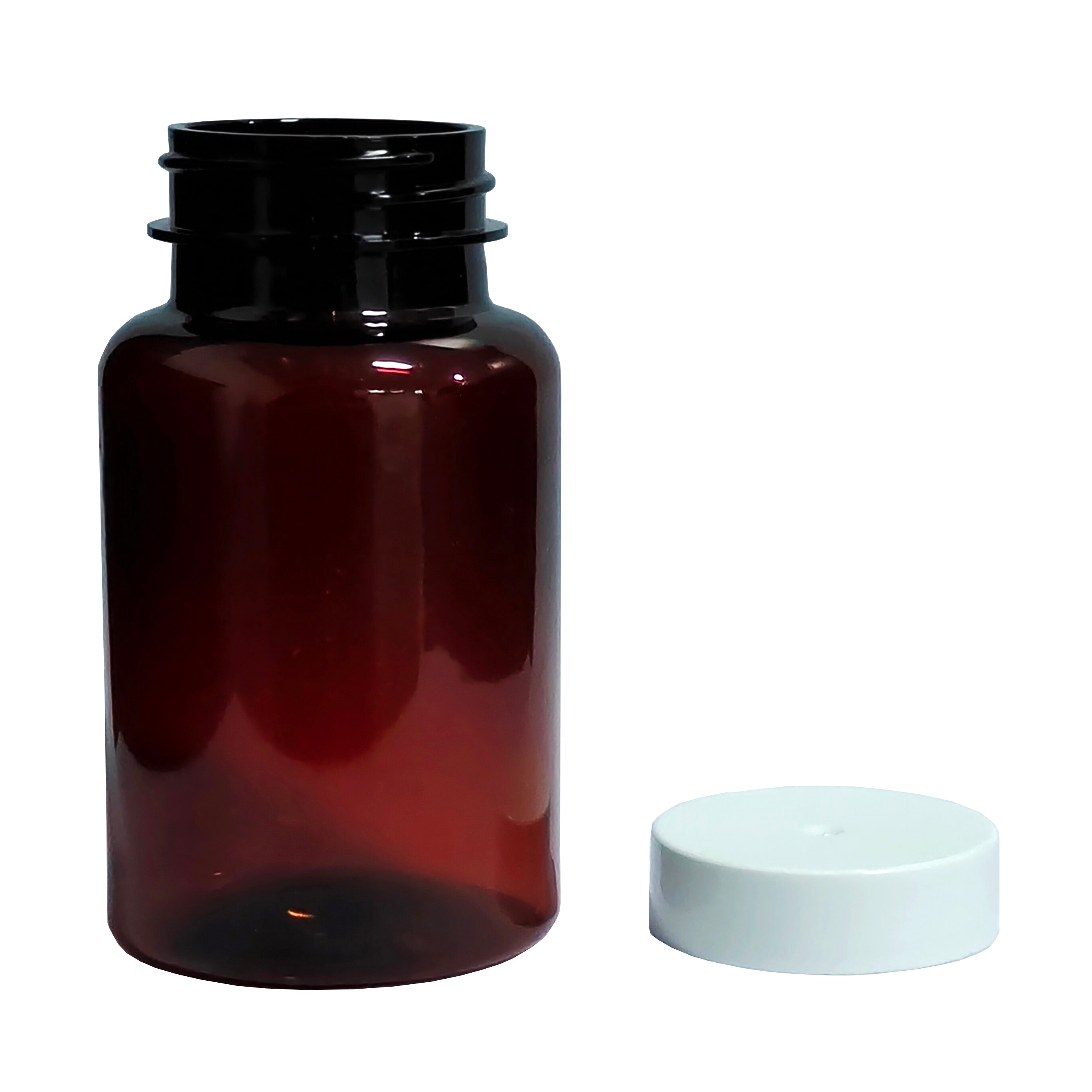 150ml pet amber empty bottle
