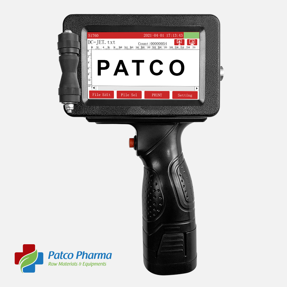 Multifunctional Handheld Inkjet Printing Machine | Model: 1530, Patco Pharma, Machines & Tools, multifunctional-handheld-intelligent-inkjet-printing-machine-date-number-logo-expiry-date-label-coding-machine-with-led-screen, , Patco Pharma