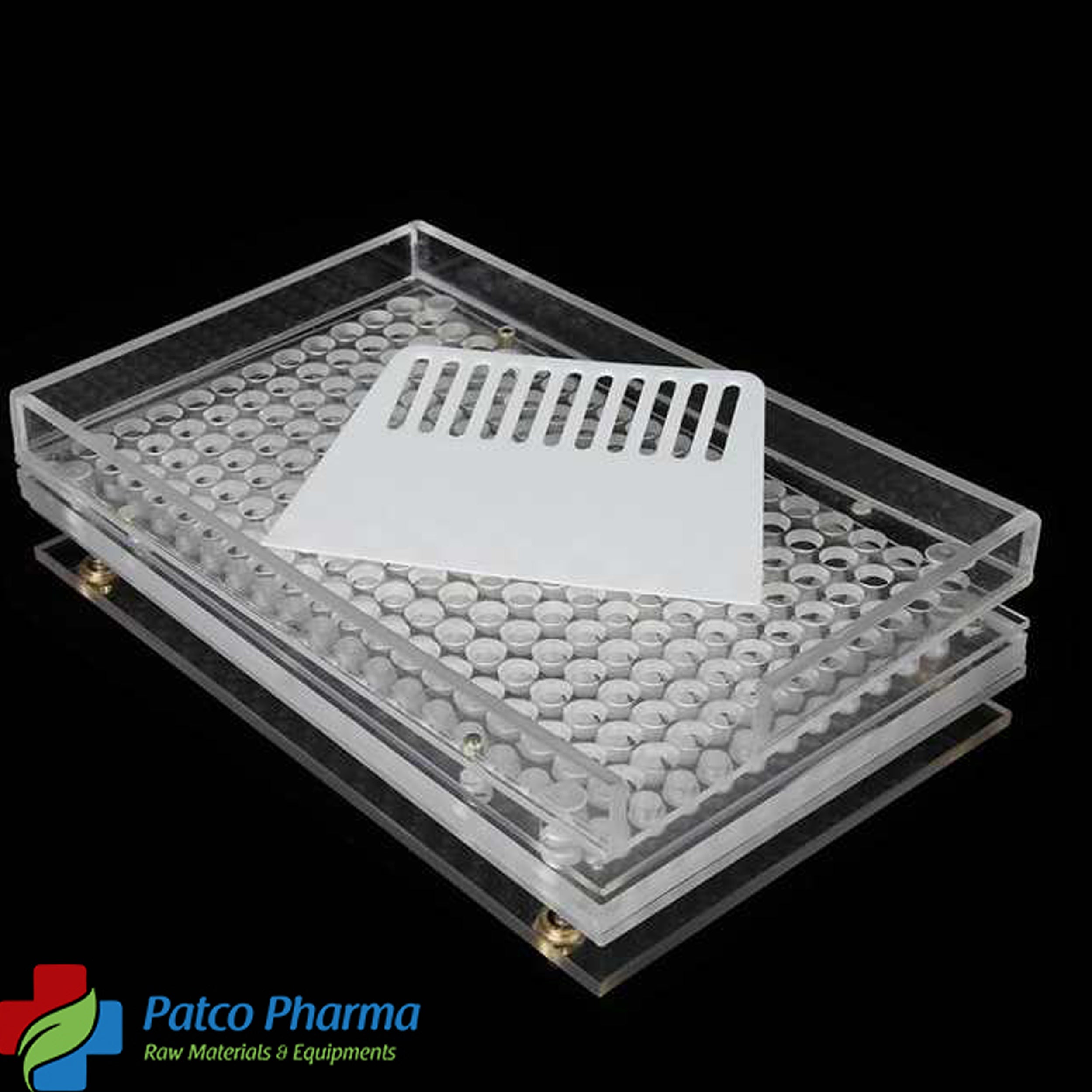 400 Holes - Manual Empty Capsule Filling Machine (Size 0 Capsules - 500-650 MG Powder Filling) Patco Pharma