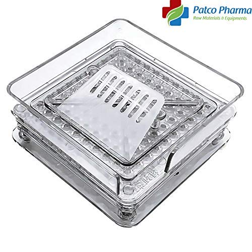 100 Holes Acrylic - Manual Empty Capsule Filling Machine (Size 4 Capsule - 200 mg Powder Filling) Patco Pharma