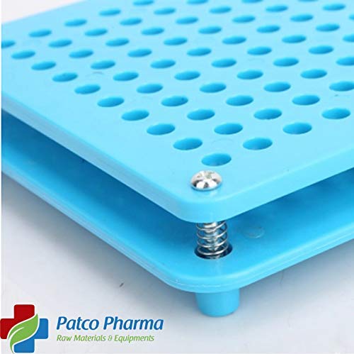 100 Holes Manual Capsule Filling Machine - Size 000 Capsule (1400mg Powder Filling) Patco Pharma