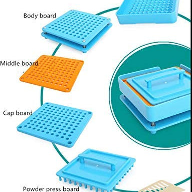 100 Holes Manual Capsule Filling Machine - Size 00 Capsule (950mg Powder Filling) Patco Pharma
