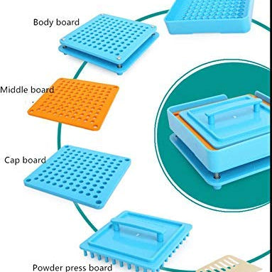 100 Holes Manual Capsule Filling Machine - Size 2 Capsule ( 370mg Capsule ) Patco Pharma