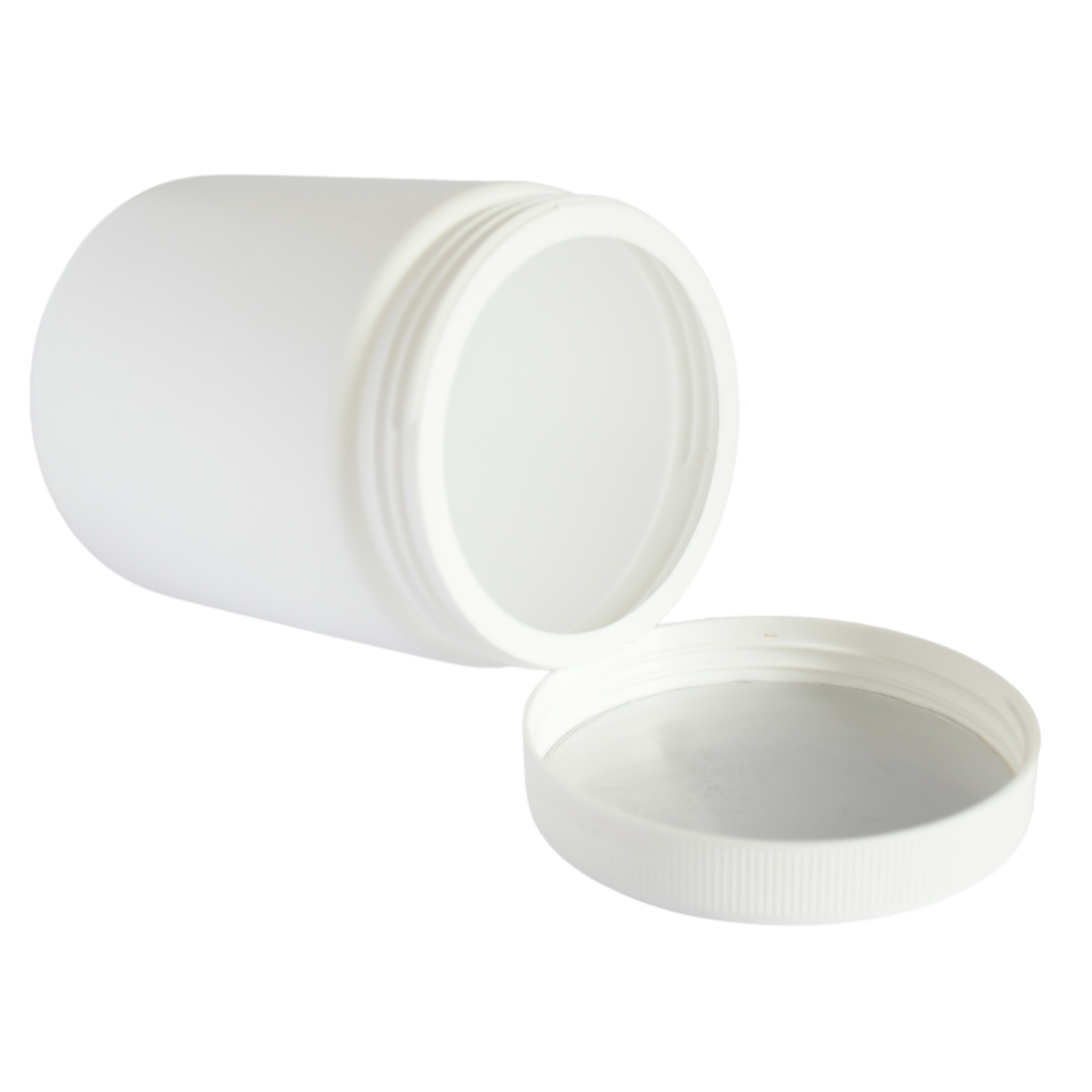 450ml White HDPE Empty Jar