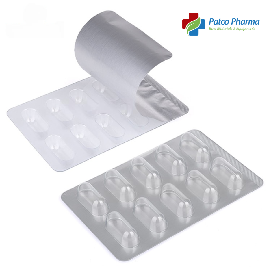 Patco Pharma Size 00 Plastic Blister for 10 Capsules with Aluminum Bac ...