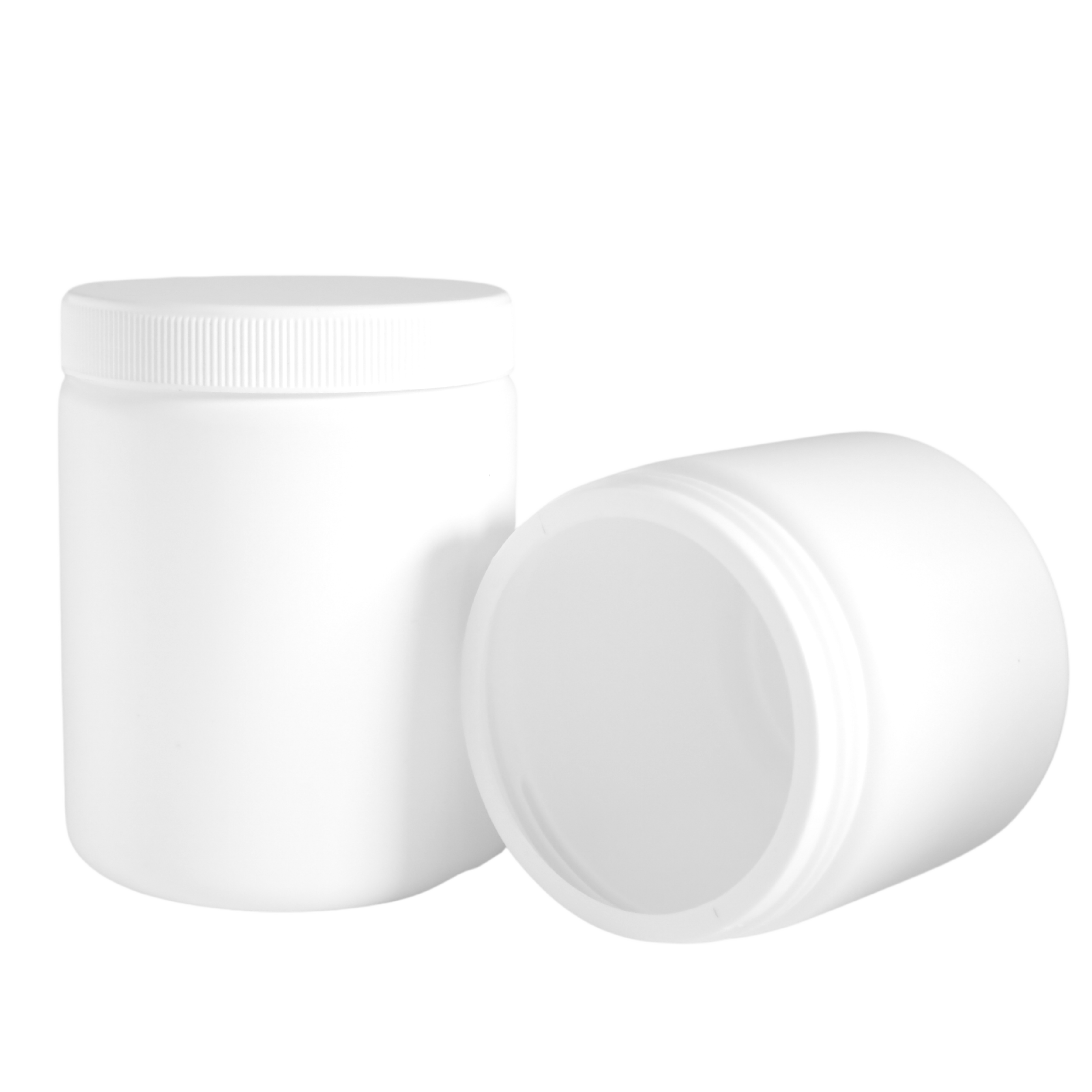 100ml White HDPE Empty Jar