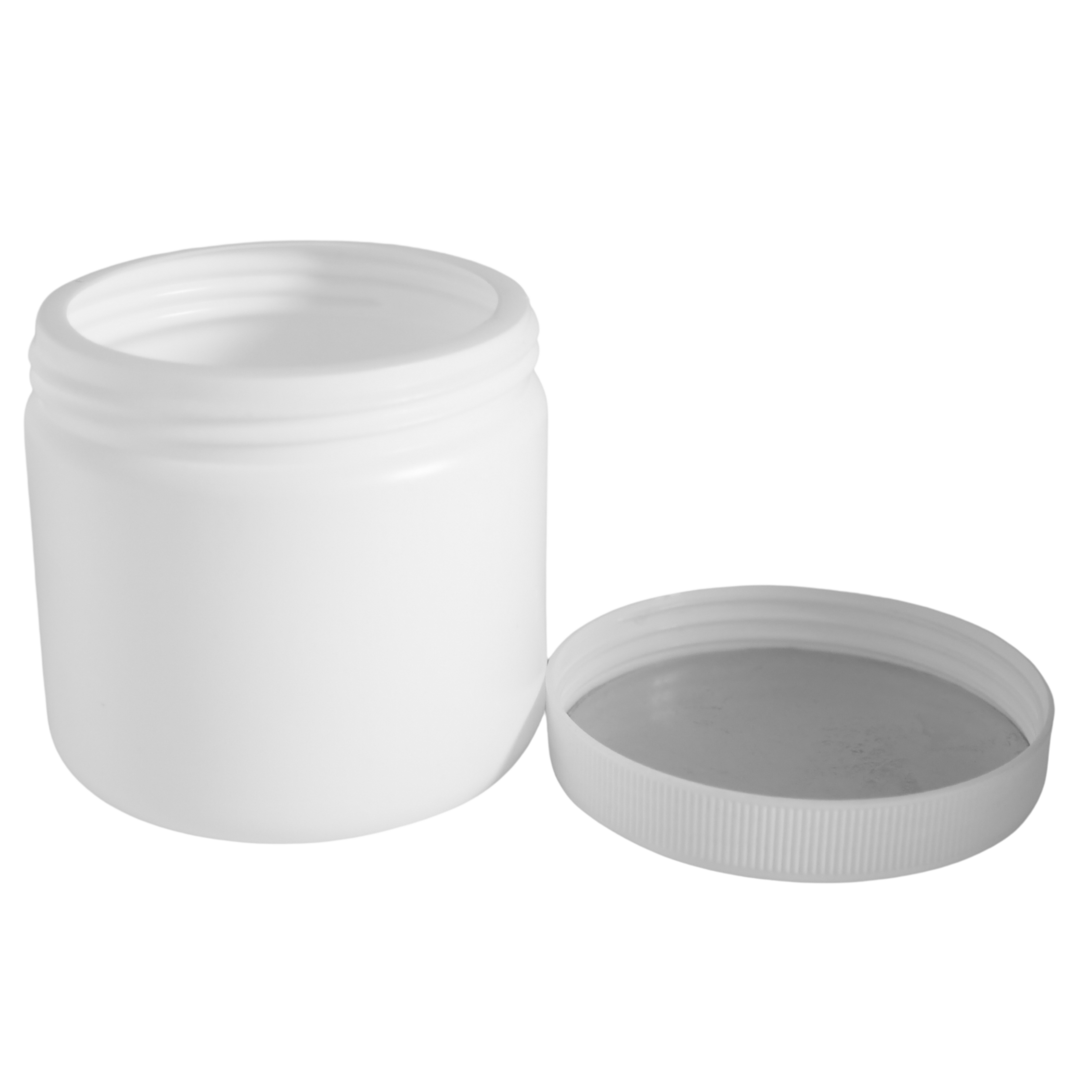 250ml White HDPE Empty Jar