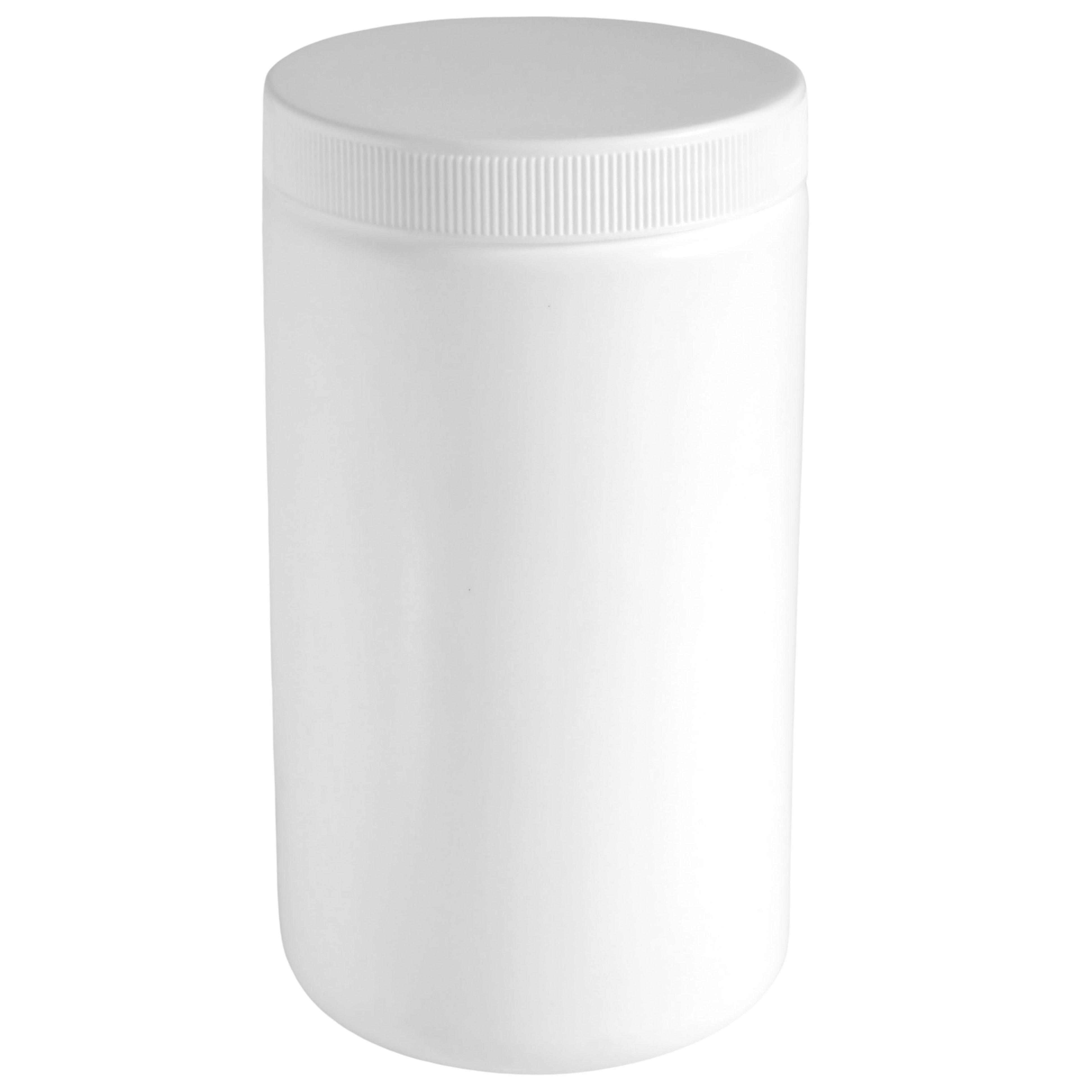 900ml White HDPE Empty Jar