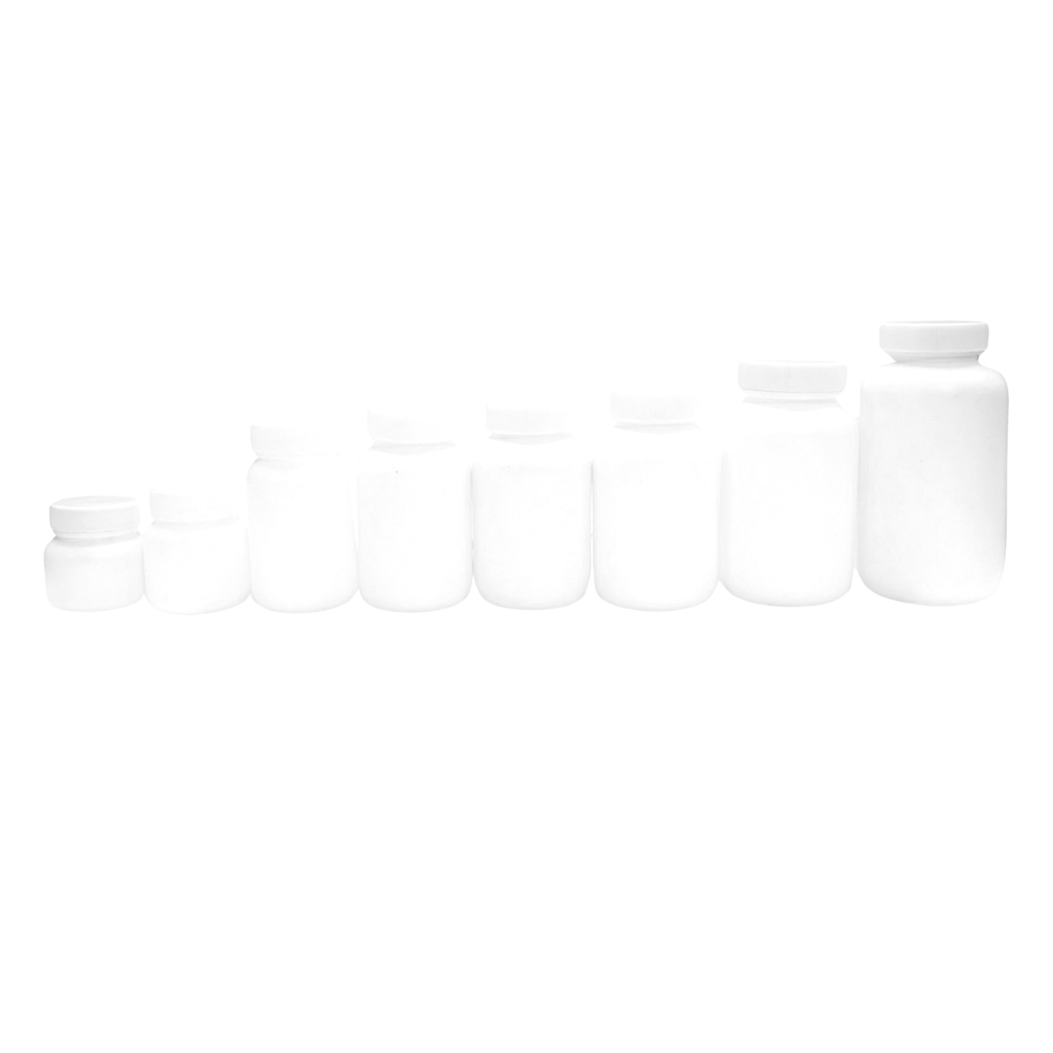 100ml White HDPE Empty Bottle