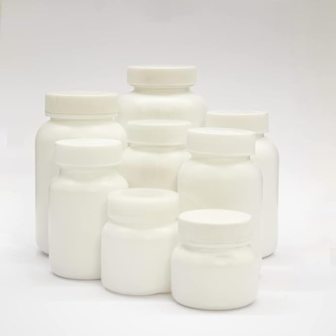 30ml White HDPE Empty Bottle
