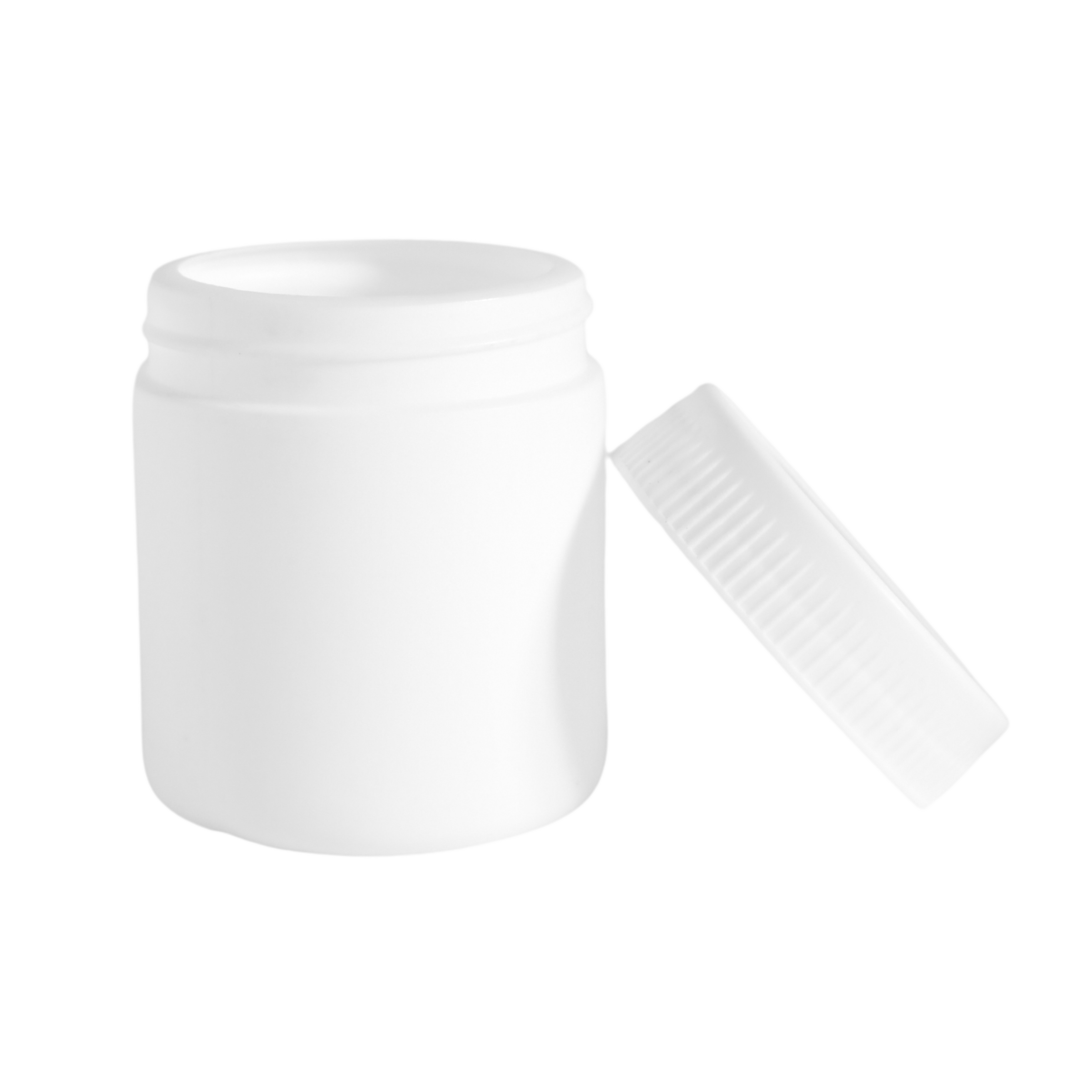 100ml White HDPE Empty Jar