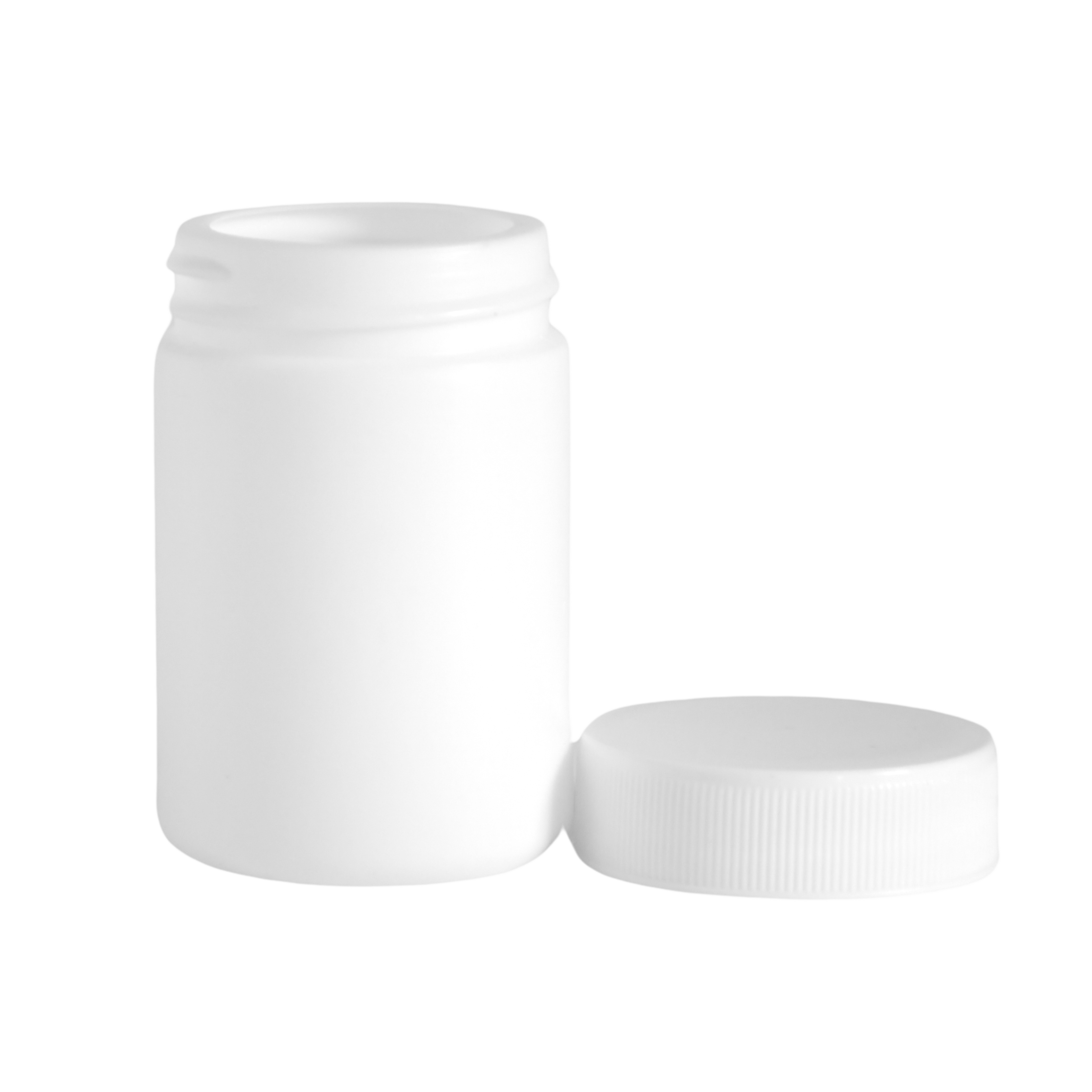 50ml White HDPE Empty Jar