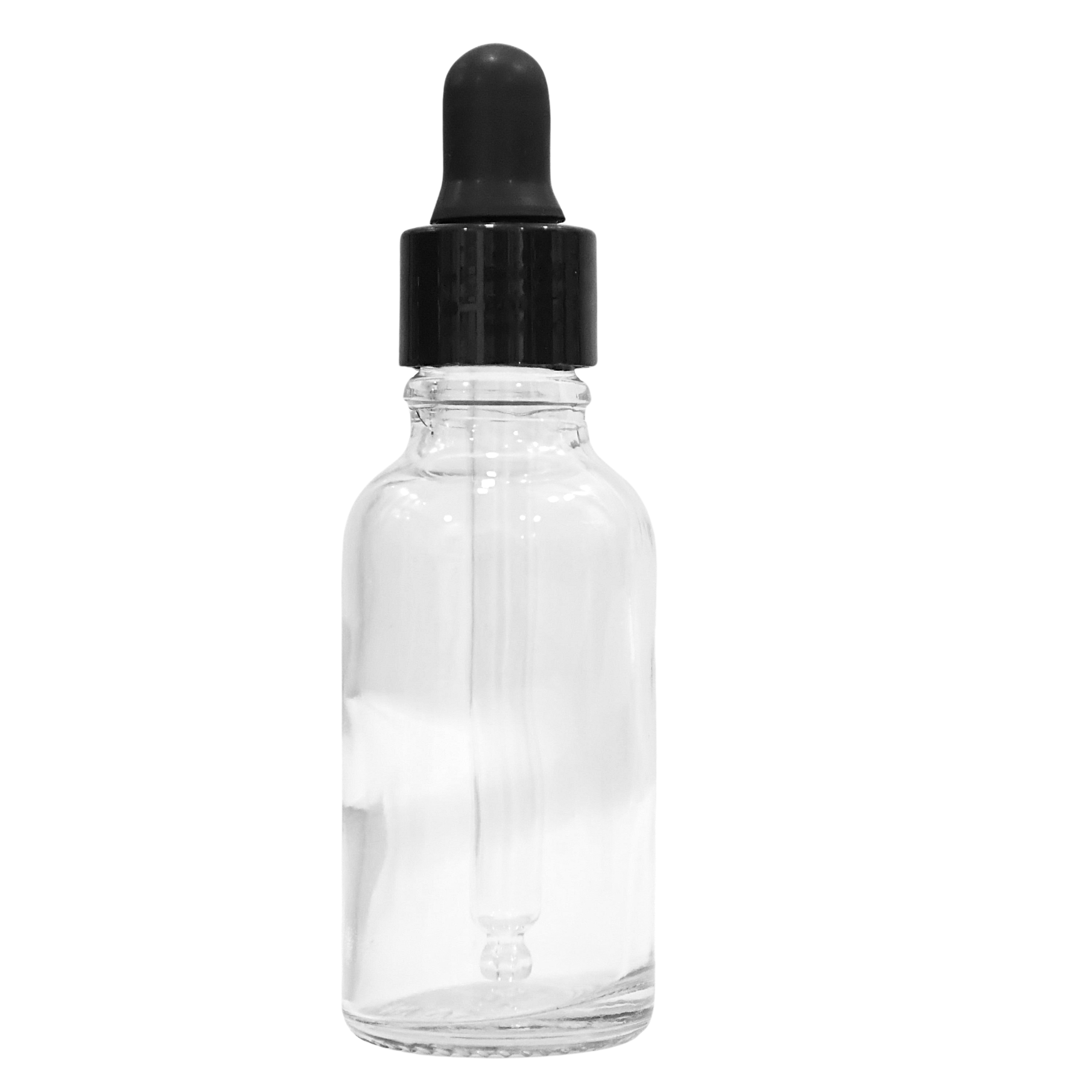 Patco Pharma Clear Dropper Bottle – Precision Dosing in Every Drop(Black Dropper)