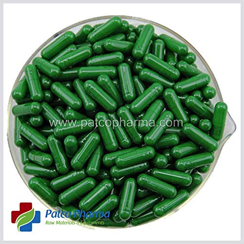 Size 00 Green/Green Empty Vegetarian Capsule 1500pcs