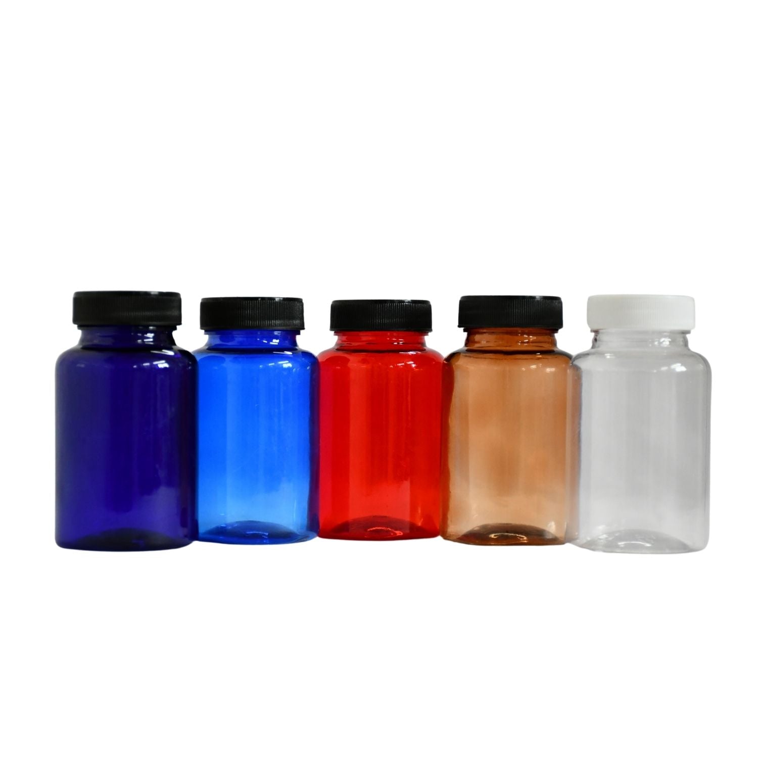 PET Empty Bottles for Secure Storage 50pcs