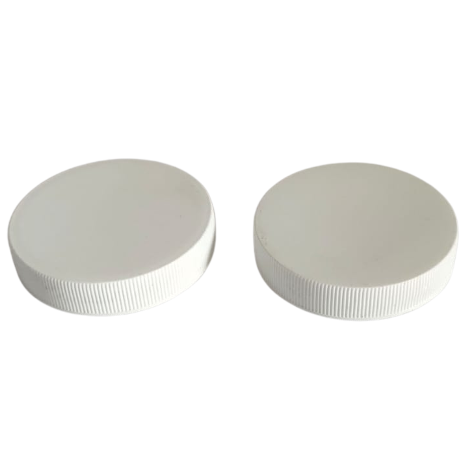 HDPE Screw Caps for Bottles & Jars - White & Black (Sizes: 38mm, 45mm, 53mm, 69mm, 89mm)