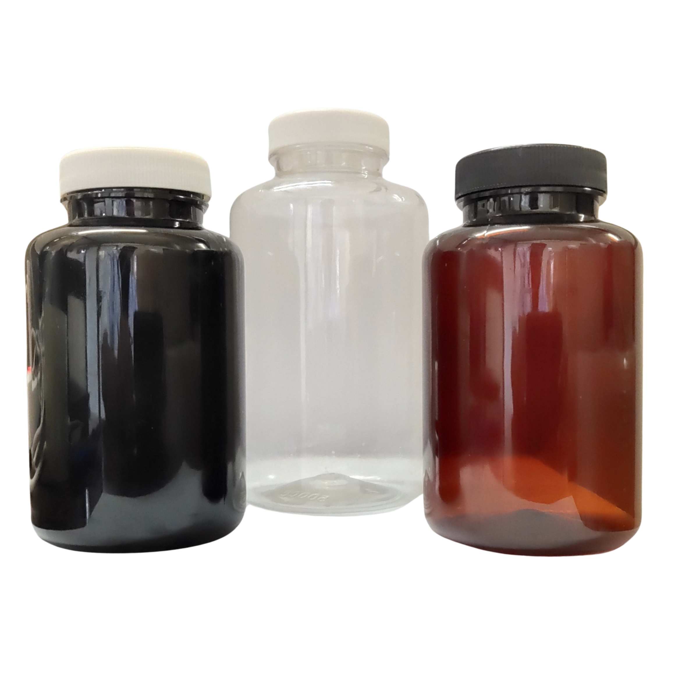 300ml Amber PET Empty Bottle