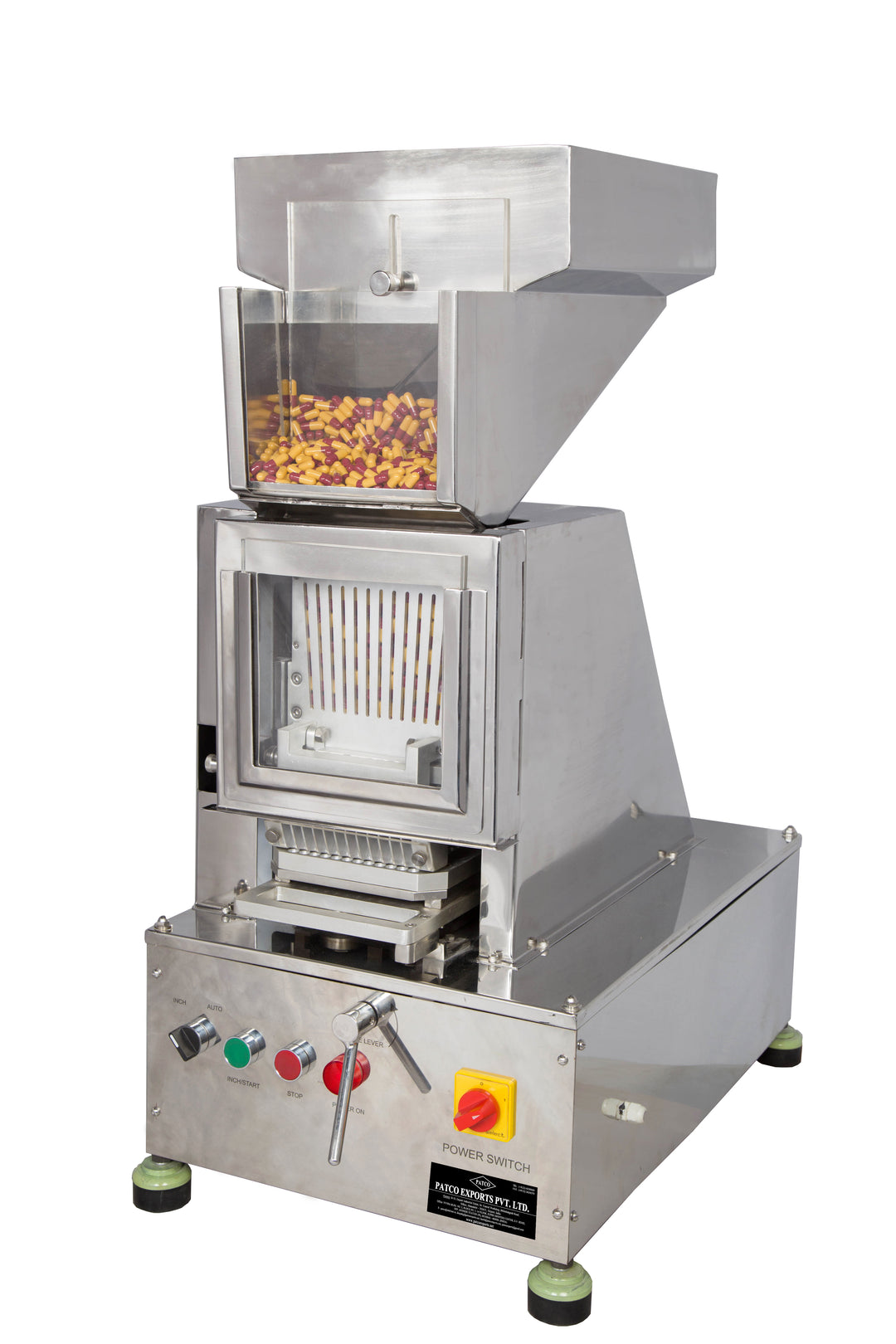 Capsule Loading Jig Automatic Capsule Loading Machine Model PP027 – Patco Pharmaceuticals ...