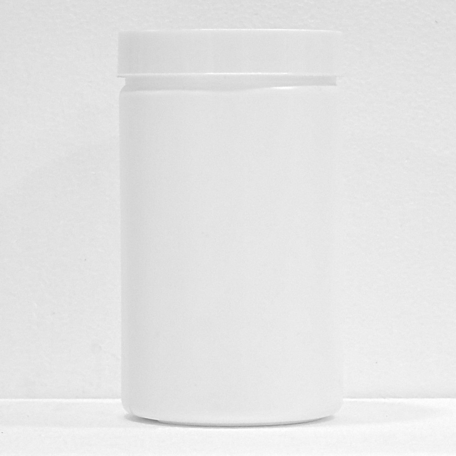 1200ml White HDPE Empty Jar