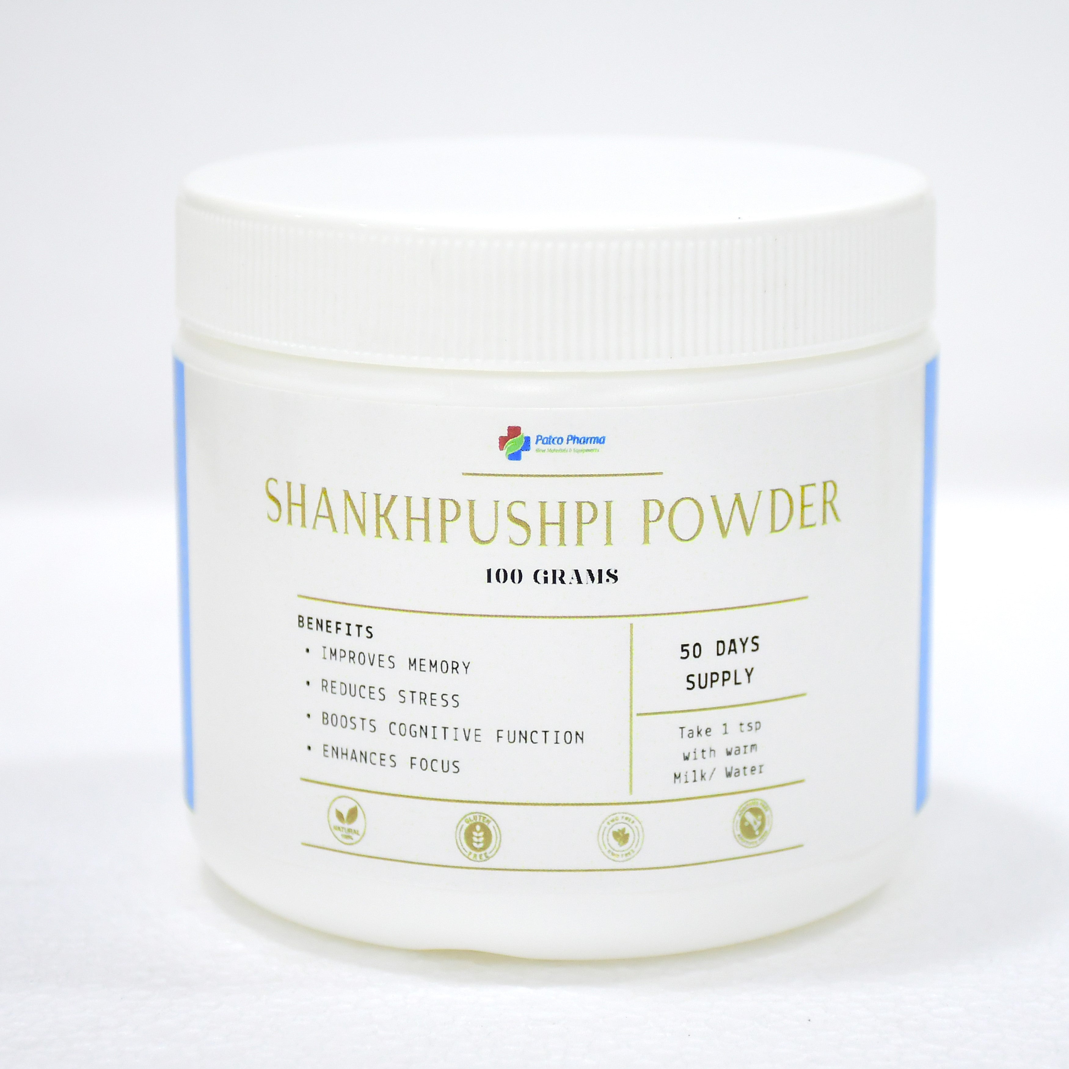 Shankhapushpi Powder 100gm – Natural Brain & Memory Support