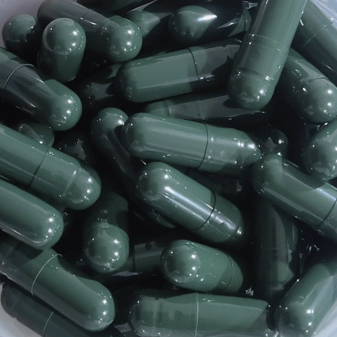 Size 0 Green/Green Empty Gel Capsule 2000pcs Limited Offer