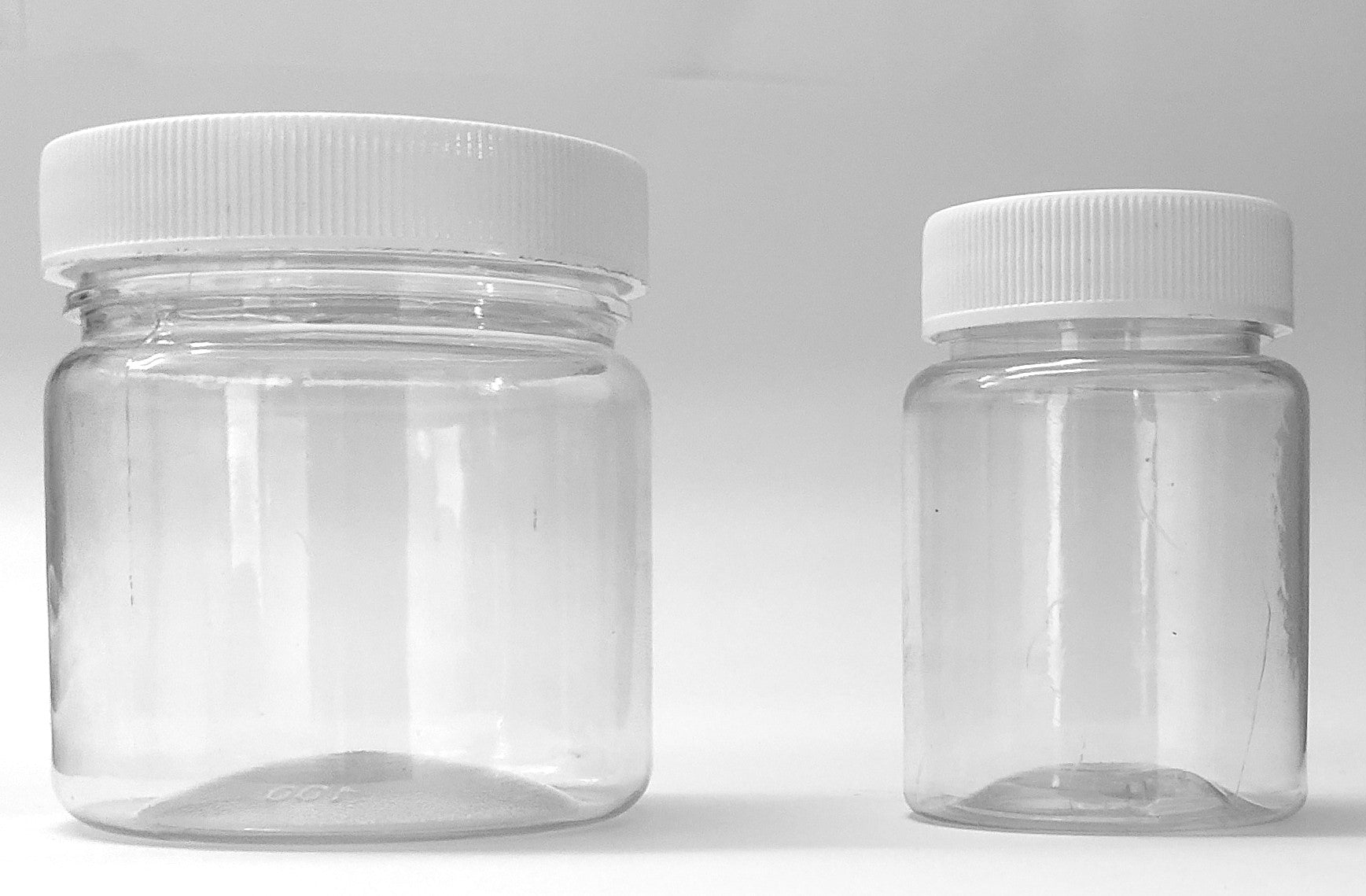 50ML - 1100ML Transparent PET Jars – Versatile Storage Solution