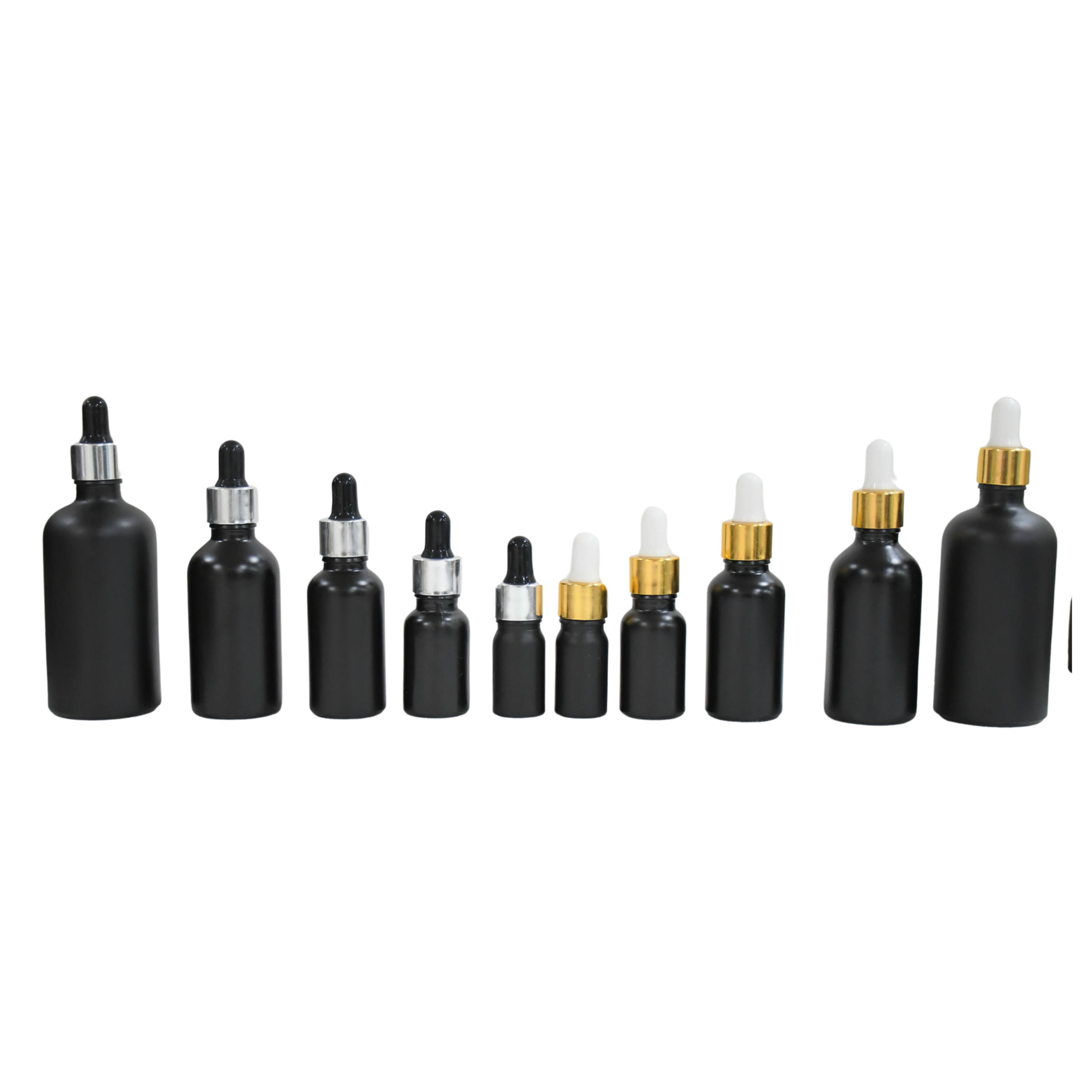 Patco Pharma Glass Dropper Bottle with Silver Caps– Premium Storage for Precise Liquid Dispensing