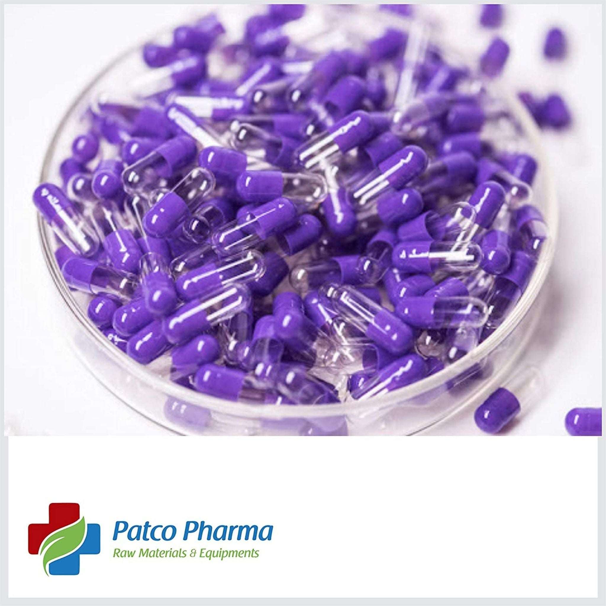 Empty Gelatin Capsule - Size 3 Patco Pharma