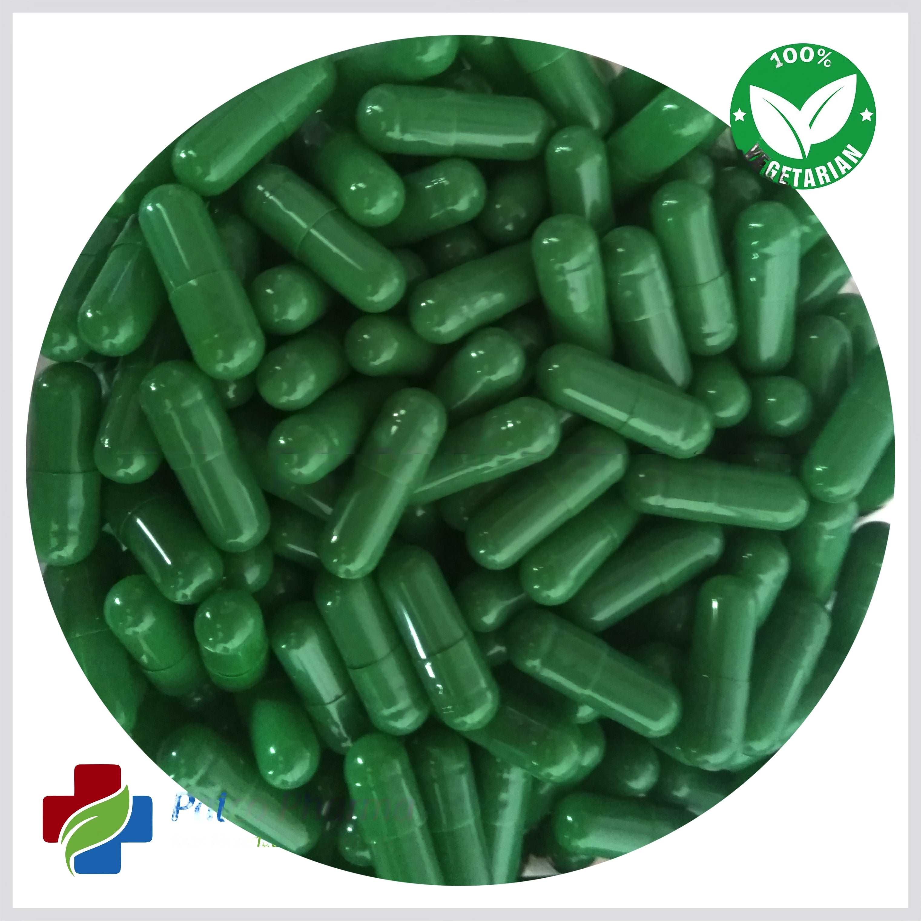Size 00 Green Empty Vegatarian Capsule, Patco Pharma, HPMC capsules, size-00-green-empty-vegetarian-capsule, "1000 mg capsule, Green Capsule", Size 00 Capsule, Vegetarian capsule, Patco Pharma
