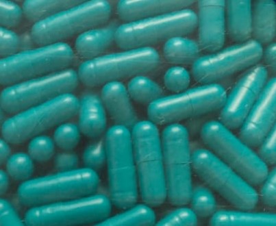 Size 2 Greenish Blue Empty Gelatin Capsule 5000pcs Limited Offer