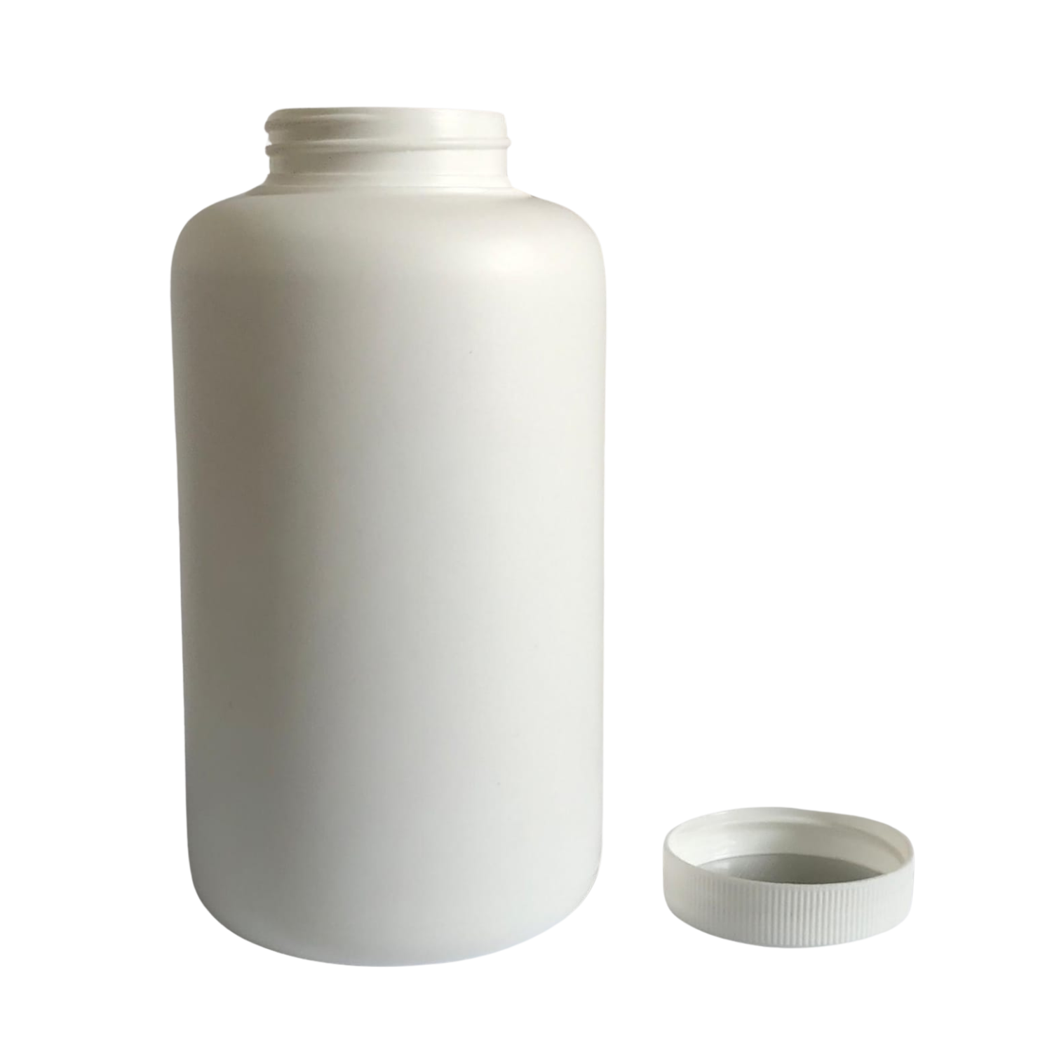 500ml White HDPE Empty Bottle