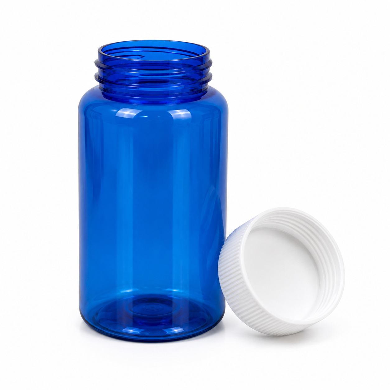 70ml Blue PET Empty Bottle