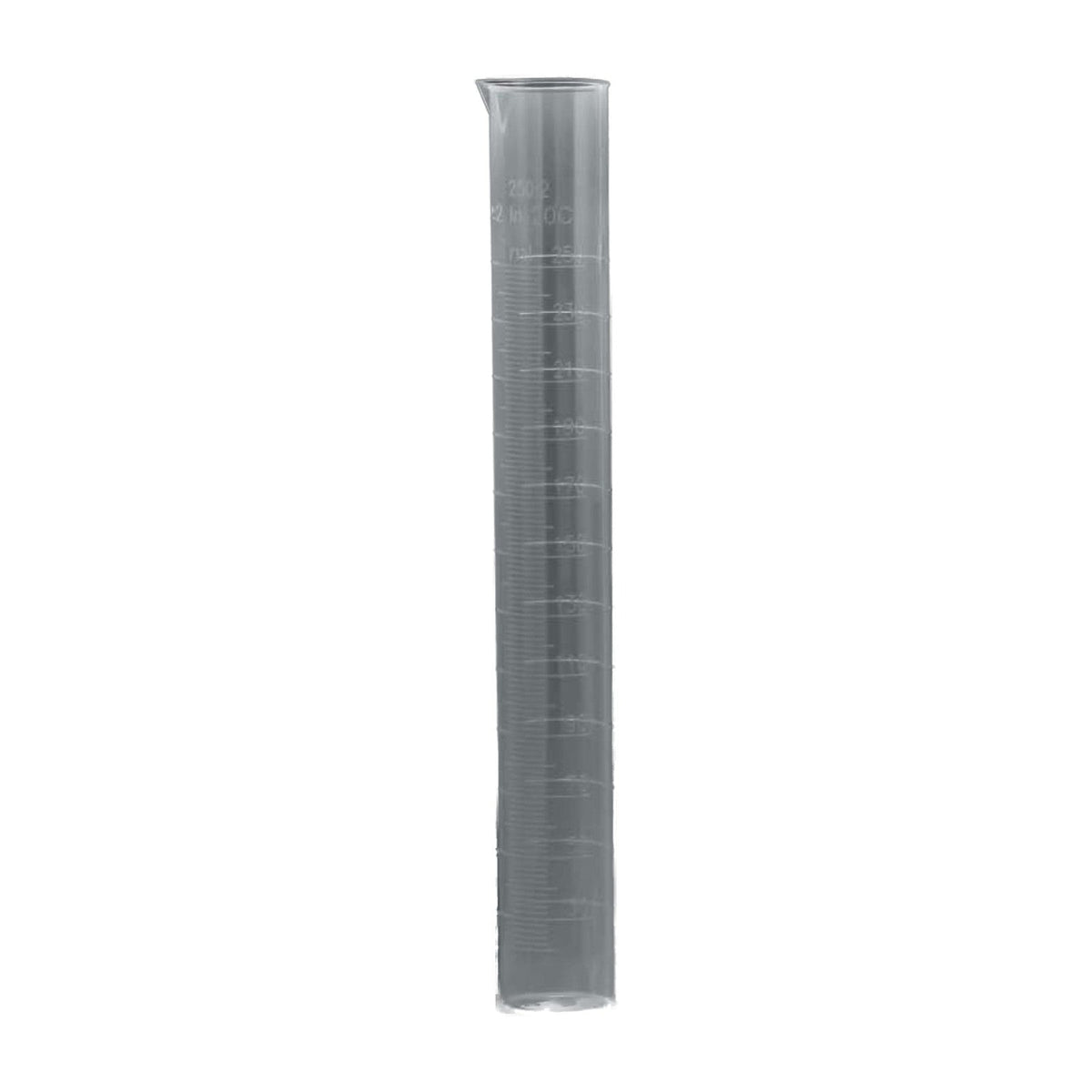 250 ml polypropylene measuring cylinder with hexagonal base