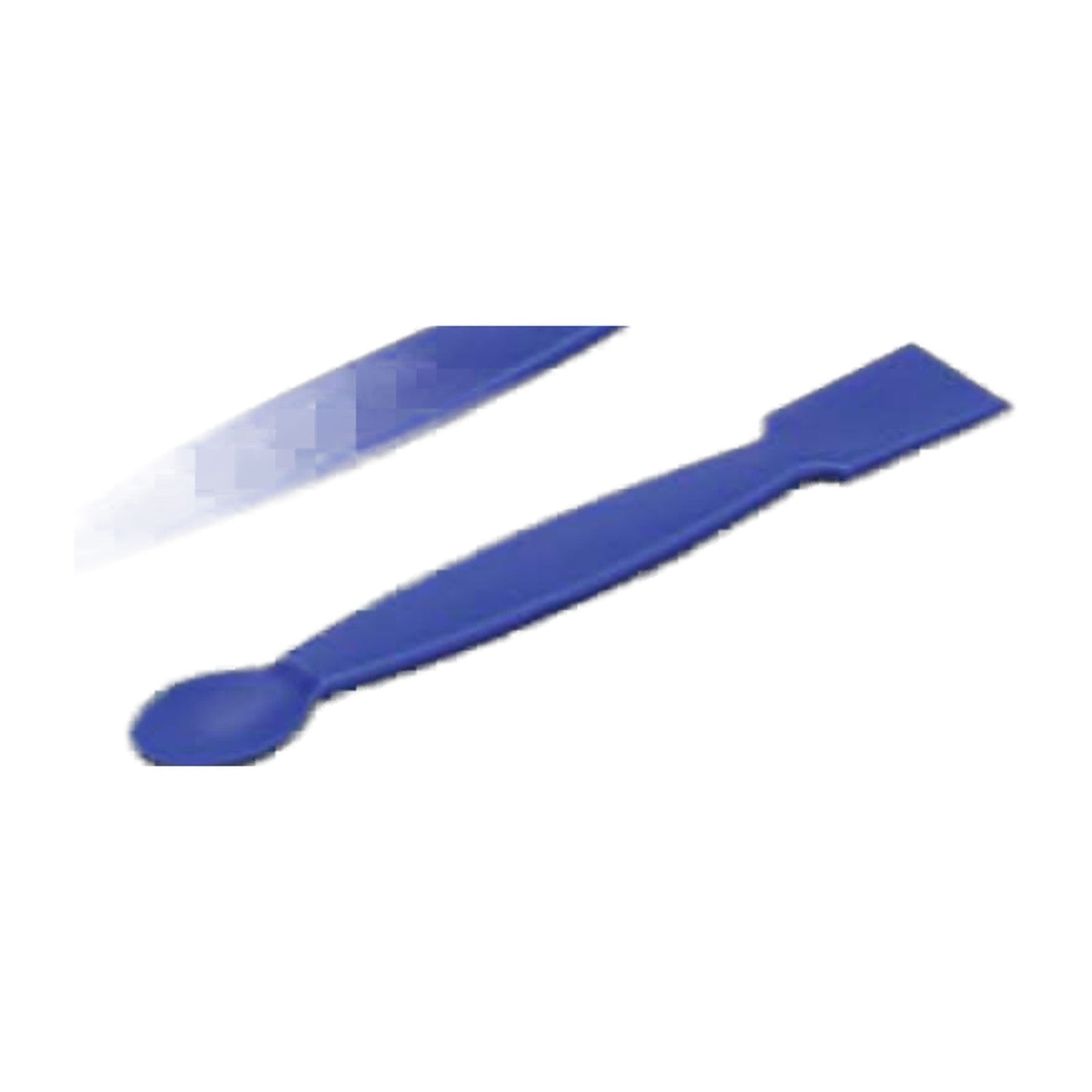 150 mm polypropylene laboratory spatula with spoon and knife edge
