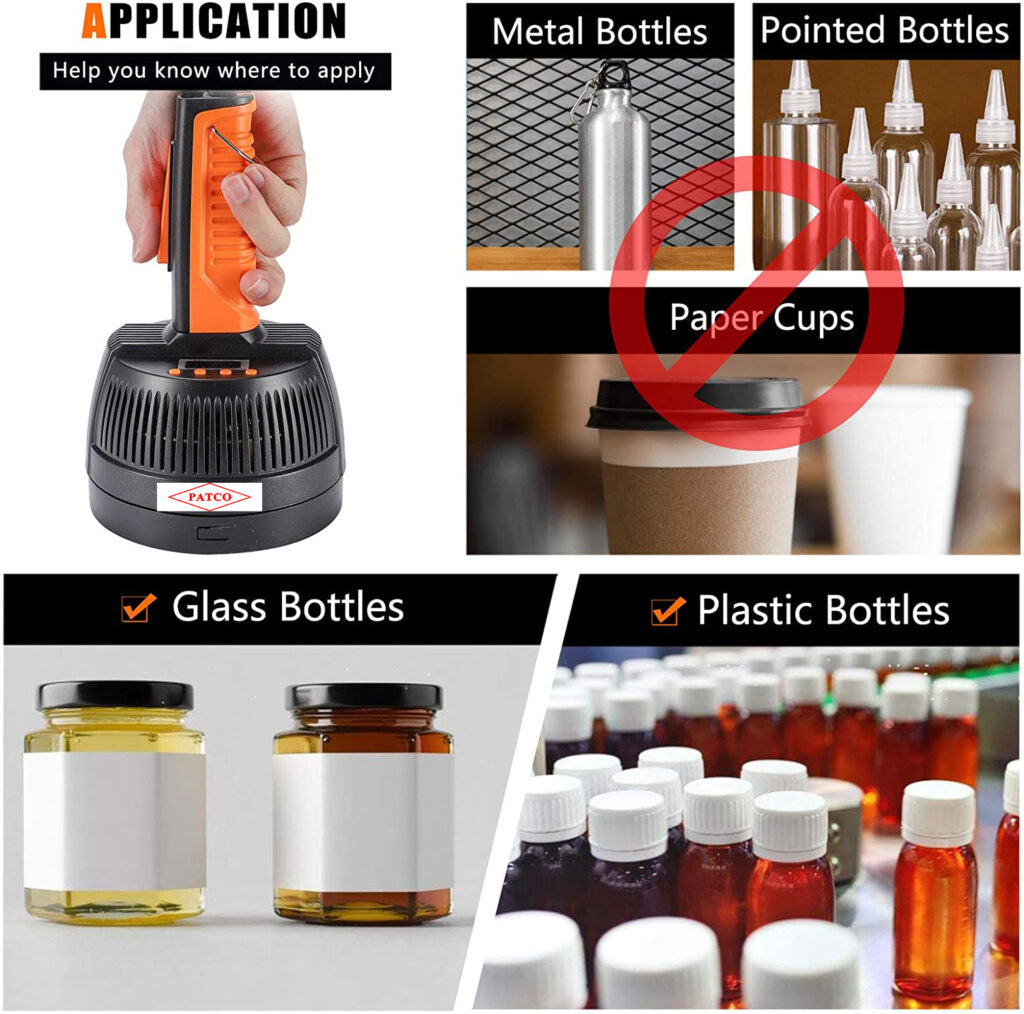 Portable Hand-Held Induction Wad Sealing Machine - Efficient Bottle ...