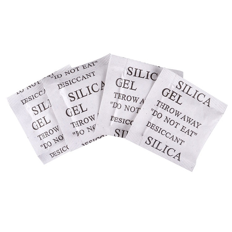 Pure & Premium Silica Gel 1 gram Pouch Desiccant/Moisture Absorber/Moisture Absorbent For Room Cupboard Kitchen Shoe Wardrobe Car Camera Lenses Patco Pharma