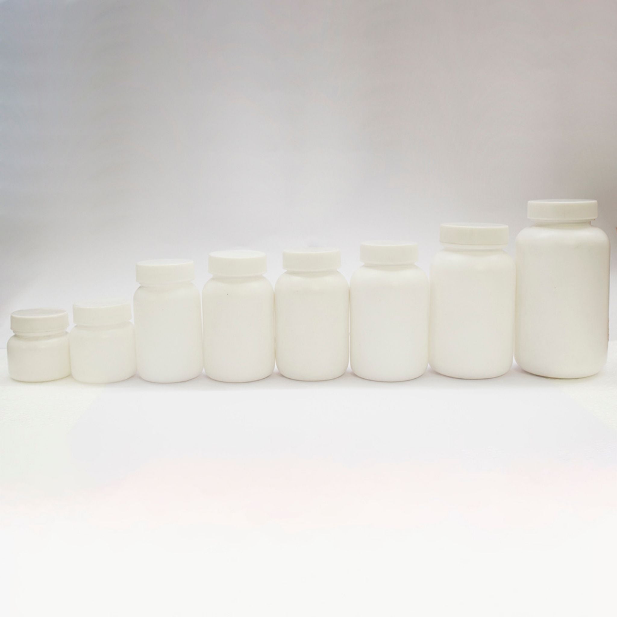 30ml White HDPE Empty Bottle For Capsules & Tablets ? For Ayurvedic Powder Storage Bottle / Air Tight Patco Pharma